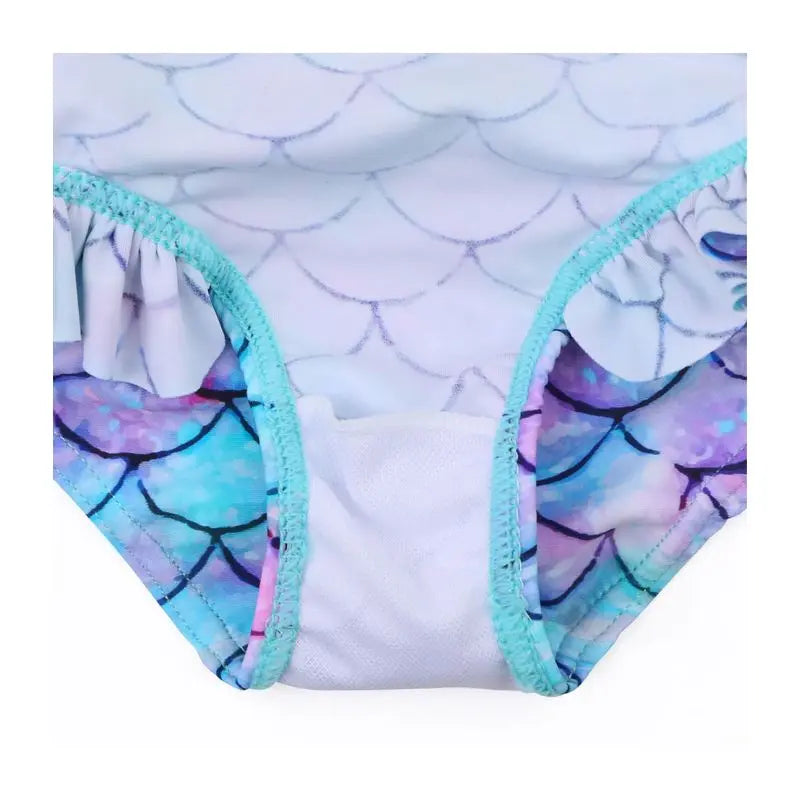 Girls Toddler Swimwear with Sea Animal Print - Sizes 0-6 Years | Perfect for Pool, Beach & Summer Water Play