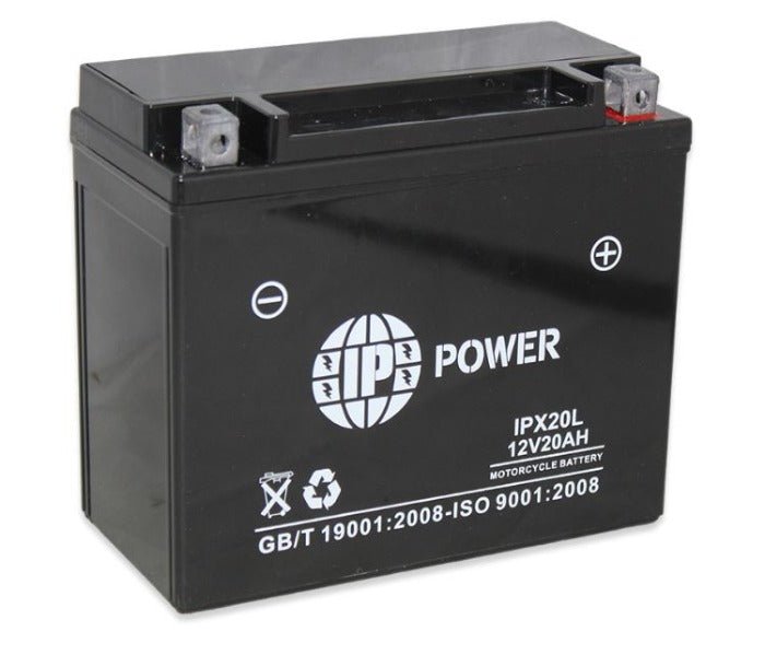 YTX20L-BS Replacement AGM Battery - High Performance Motorcycle & Powersports Battery for Honda, Yamaha, Kawasaki - Ideal for Off-Road, ATV, and Marine Applications