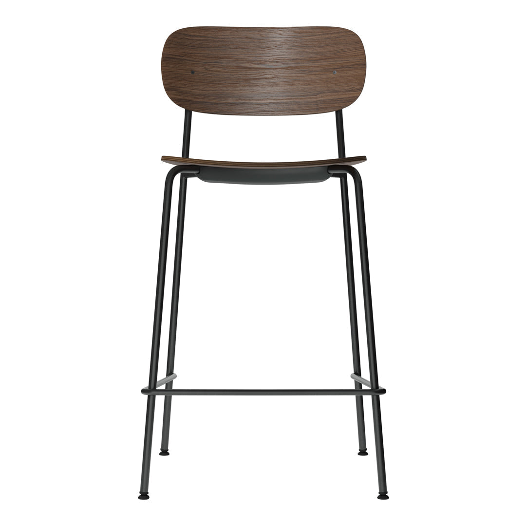 Modern Counter Stool with Backrest - Adjustable Height Bar Stools for Kitchen Island, Breakfast Nook & Home Decor - Comfortable Swivel Seat Counter Height Stools for Dining & Entertaining