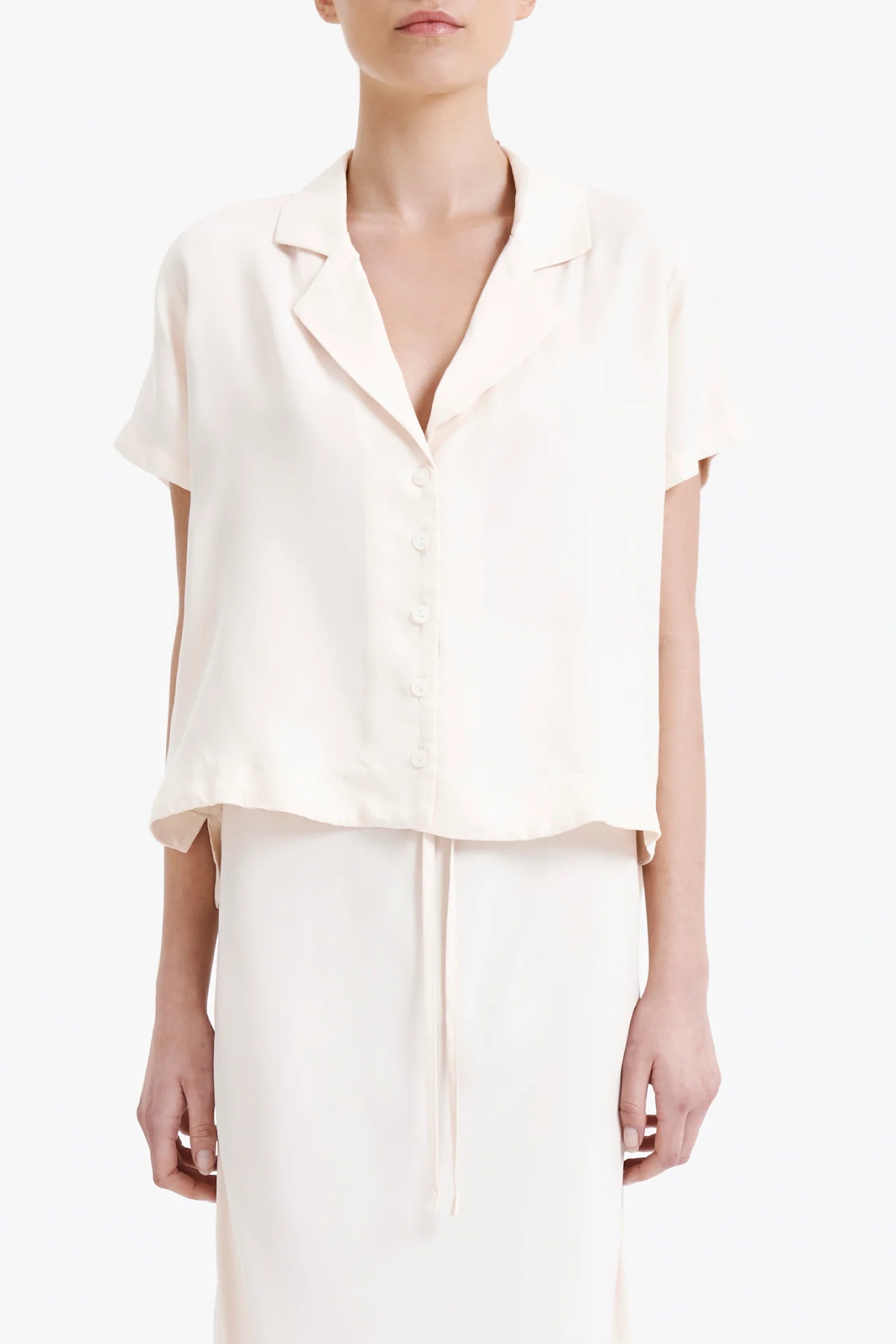 Premium Ari Cupro Shirt - Soft Cloud Fabric for Women & Men | Breathable & Comfortable for Work, Travel & Casual Wear