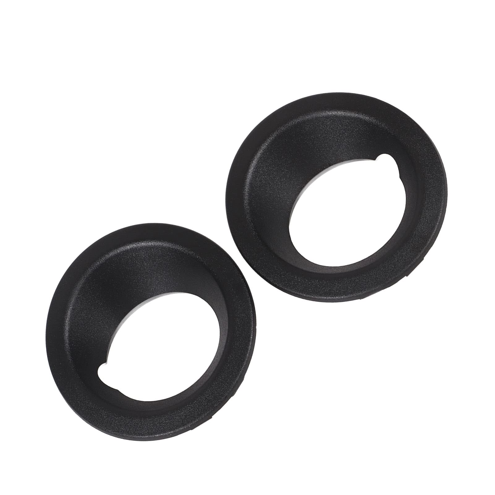 Sazao 51113400912 Pair High Strength Fog Lamp Trims for BMW X3 E83 (2004-2006) - Durable Car Fog Light Covers for Enhanced Visibility in Rain & Foggy Conditions