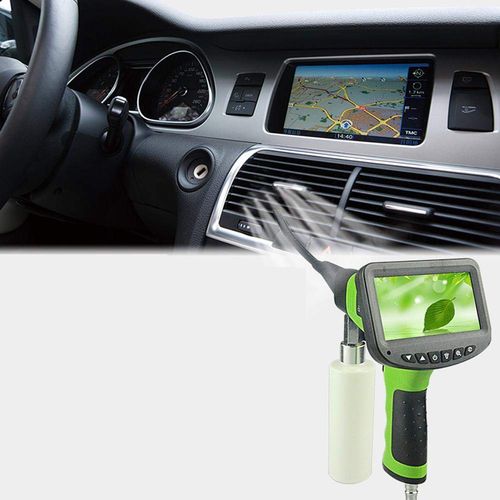 **High Pressure AC Cleaning Kit with LCD Display - Car Air Conditioner Visual Cleaning Gun, Pipe Endoscope & Evaporation Box - Perfect for Auto Maintenance & HVAC System Cleaning**