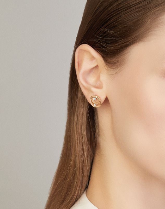 Dune Assolo Earrings - Fashionable Hoop Earrings for Women, Trendy Gold & Silver Jewelry Gift | Perfect for Parties, Weddings & Everyday Wear