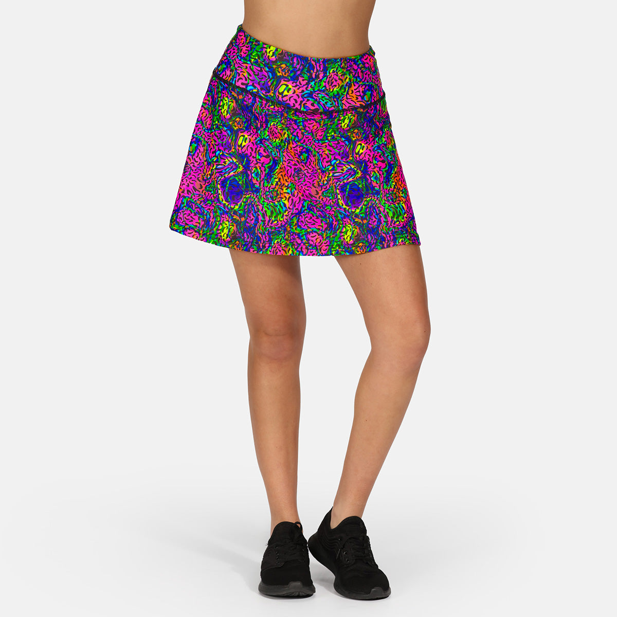 Celestial Skort - Women's High Waist Tennis Skirt with Pockets for Running, Yoga & Workout - Comfortable Athletic Skirt for Sports & Casual Wear