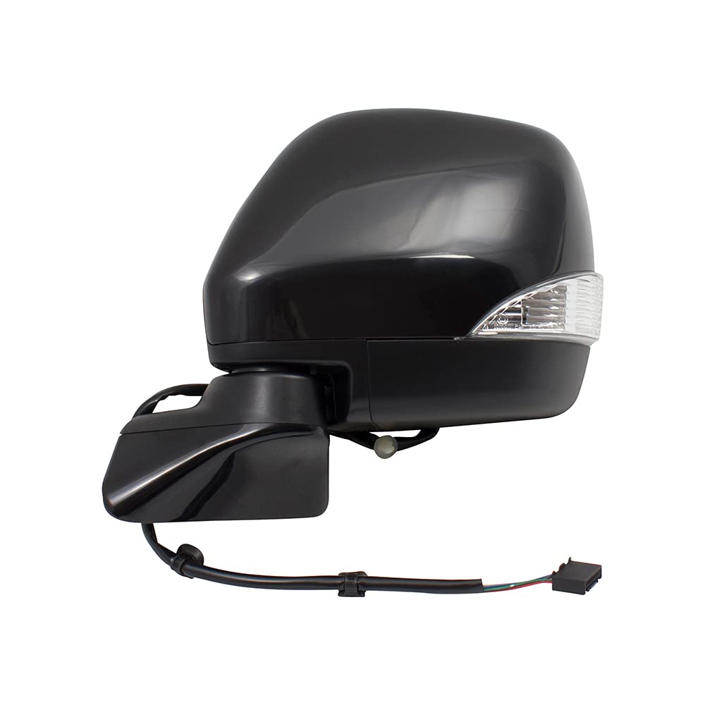 Heated Power Side View Mirror with Turn Signal for Nissan Quest 2011-2017 - No Auto Tilt & Excludes Around View Monitor (Part #963021JA1C NI1320280) - Perfect for Winter Driving & Enhanced Safety