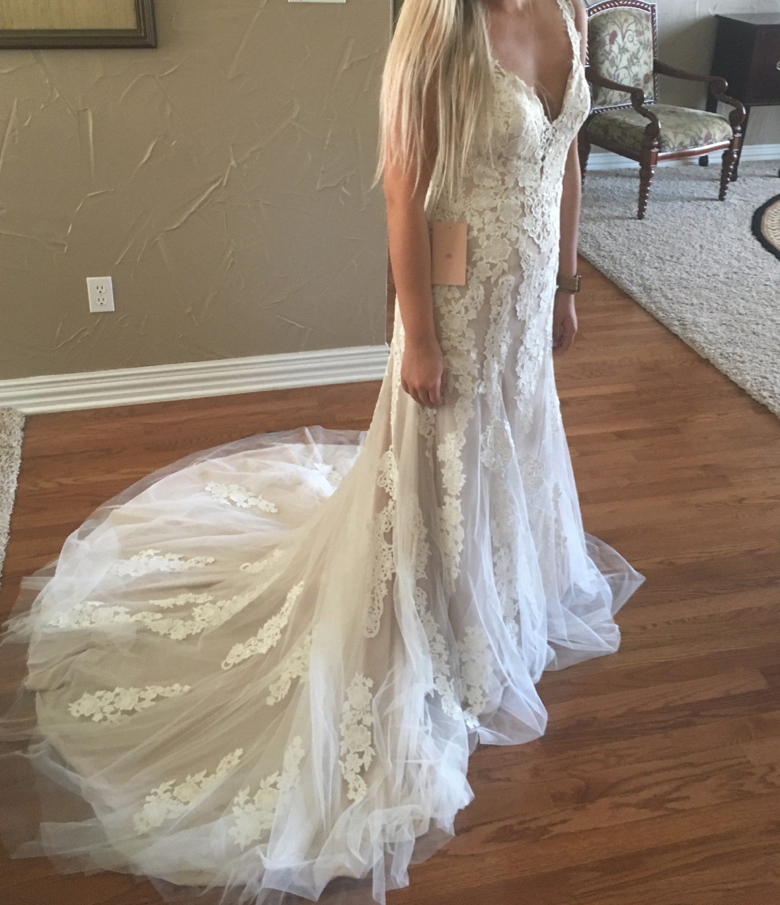 BHLDN Whispers & Echoes Monarch Gown - Elegant Wedding Dress for Brides | Perfect for Beach, Garden & Formal Ceremonies