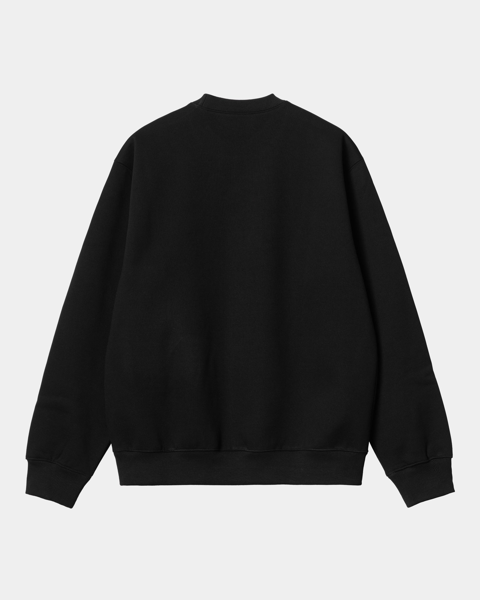 Carhartt Men's Heavyweight Sweatshirt - Black | Durable Cotton Pullover for Work & Outdoor Activities