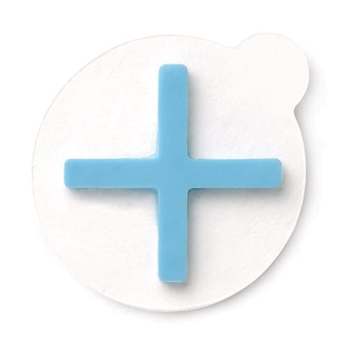 CT Mark Skin Markers - 1.2cm Cross, Non-Metallic Surgical Markers (50 per Box) for Radiation Therapy, Tattoo Placement & Medical Procedures