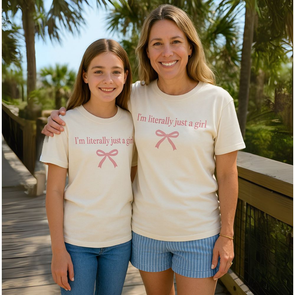 Coquette Matching T-Shirts for Women - Cute White Couple Tees - Perfect for Date Nights & Matching Outfits