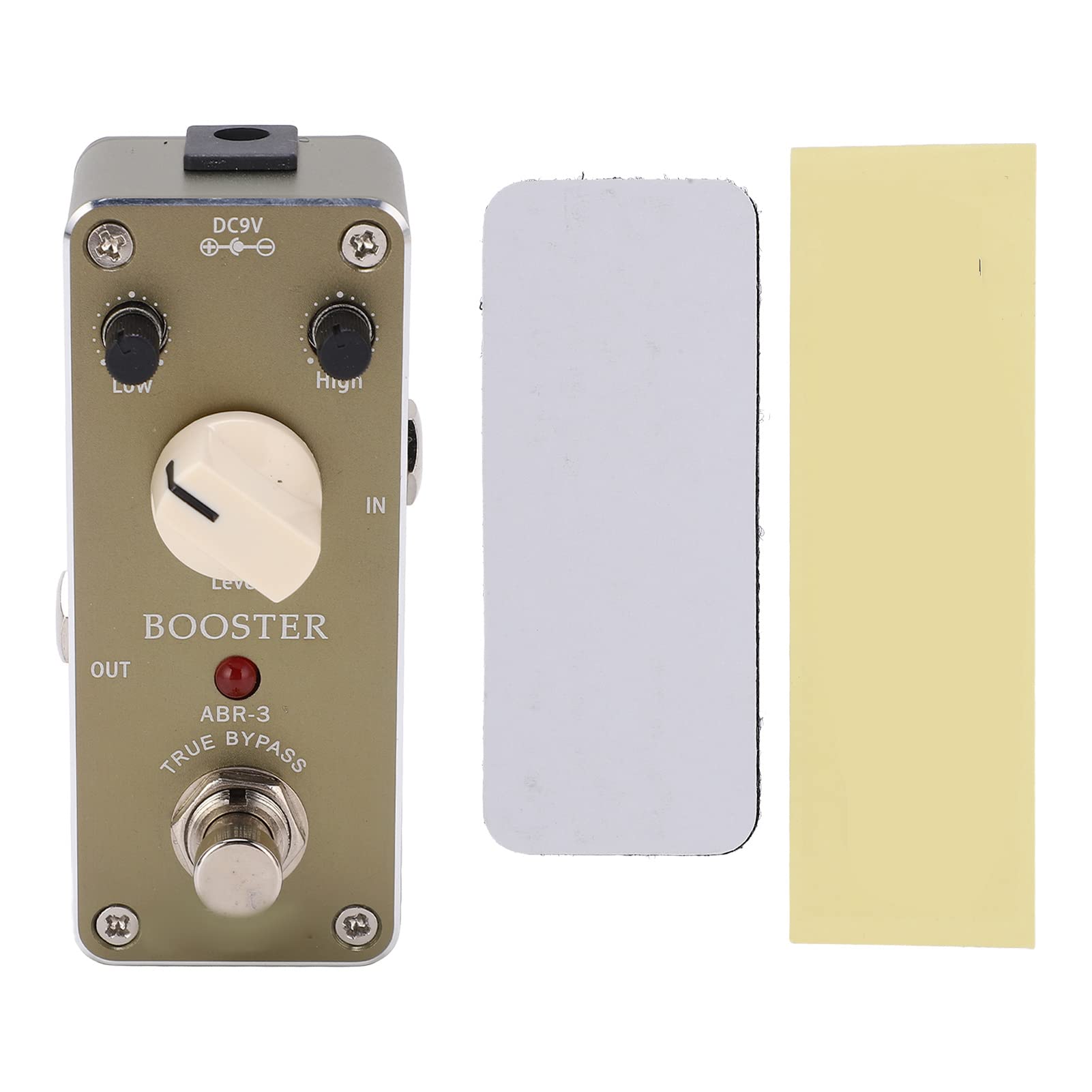 Monoblock Distortion Effect Pedal for Electric Guitar - High Gain Booster Pedal for Rock & Metal Music | Perfect for Stage Performances & Studio Recording