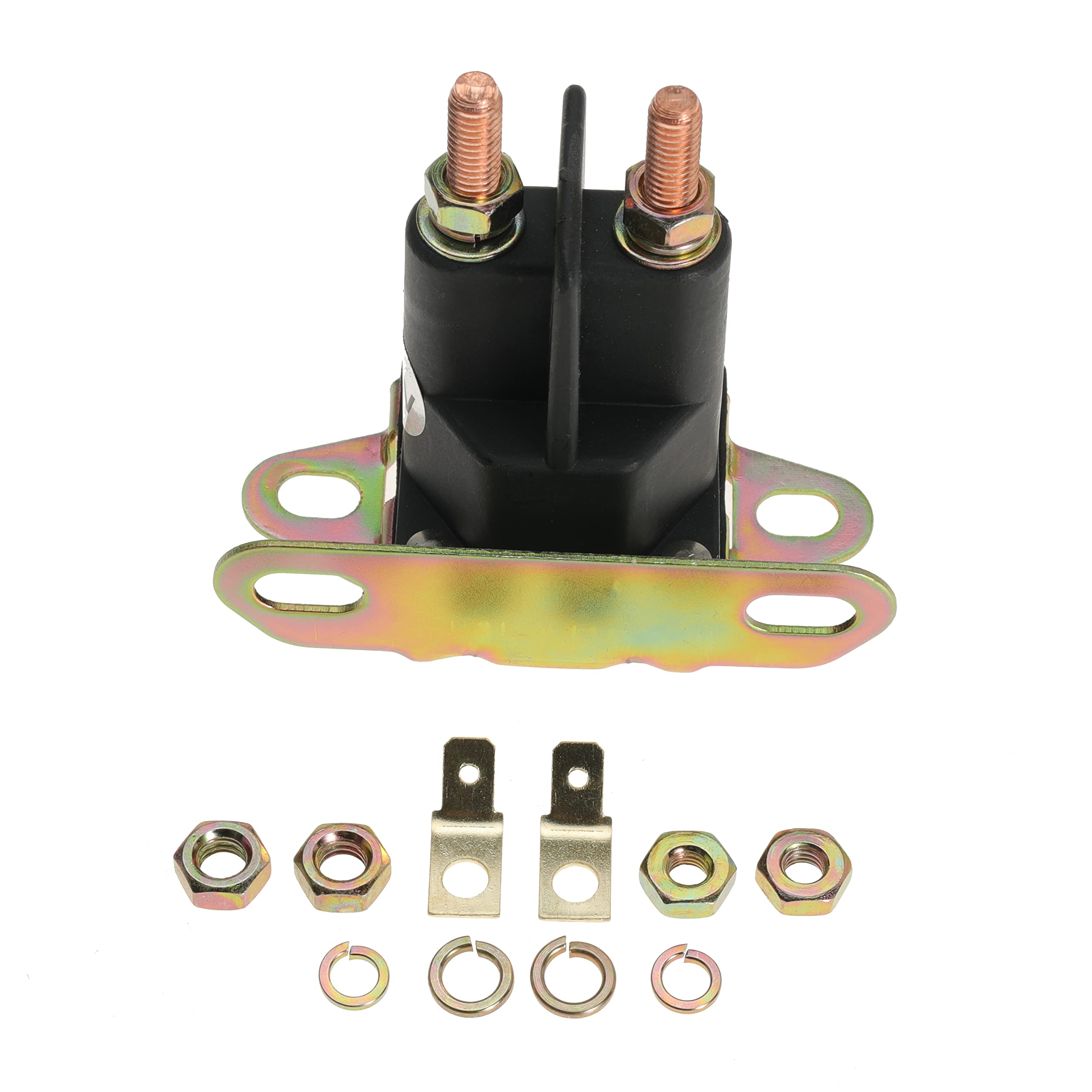 High-Quality Starter Solenoid Replacement 435-435 for ATV & Lawn Mowers - Compatible with Ariens, Cub Cadet, Exmark, Husqvarna, John Deere, MTD, Poulan, Snapper, Trombetta & Troy-Bilt - Perfect for Engine Repair & Maintenance