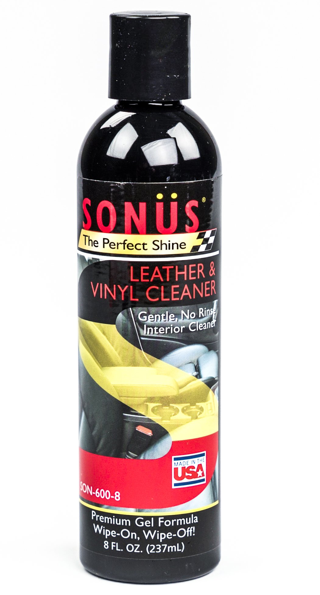 Premium Car Leather Cleaner & Conditioner - 8 oz Bottle for Deep Cleaning & Protection - Ideal for Car Seats, Sofas & Furniture - Restores Shine & Softness