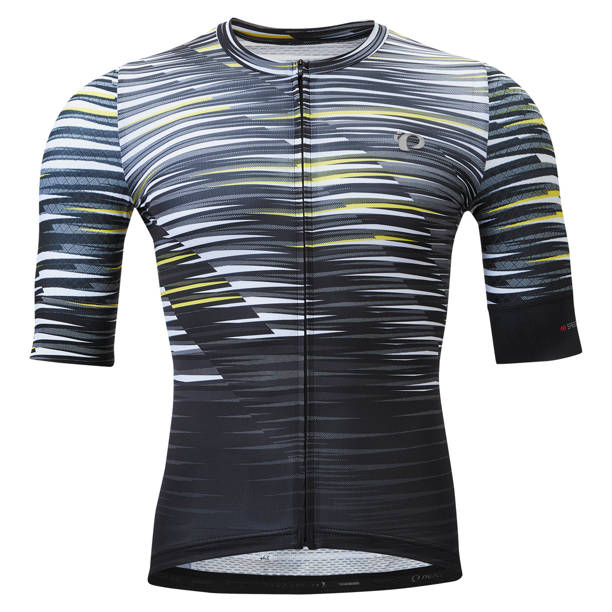 Pearl Izumi Men's Speed Print Cycling Jersey - Breathable & Lightweight for Road Biking & Training (325B1)