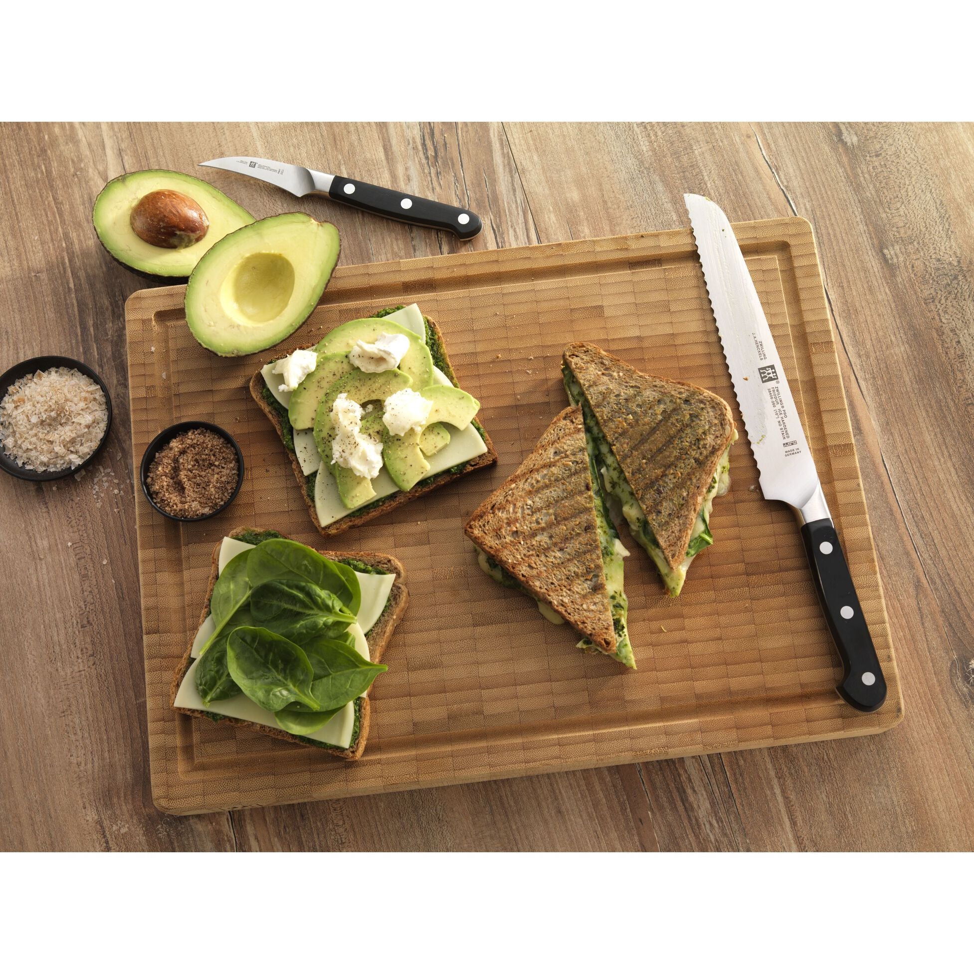 ZWILLING Pro 8-Inch Bread Knife - Ultra Sharp German Stainless Steel Blade for Slicing Bread, Cakes & Pastries - Perfect for Home Bakers & Professional Chefs (Model 1002800)