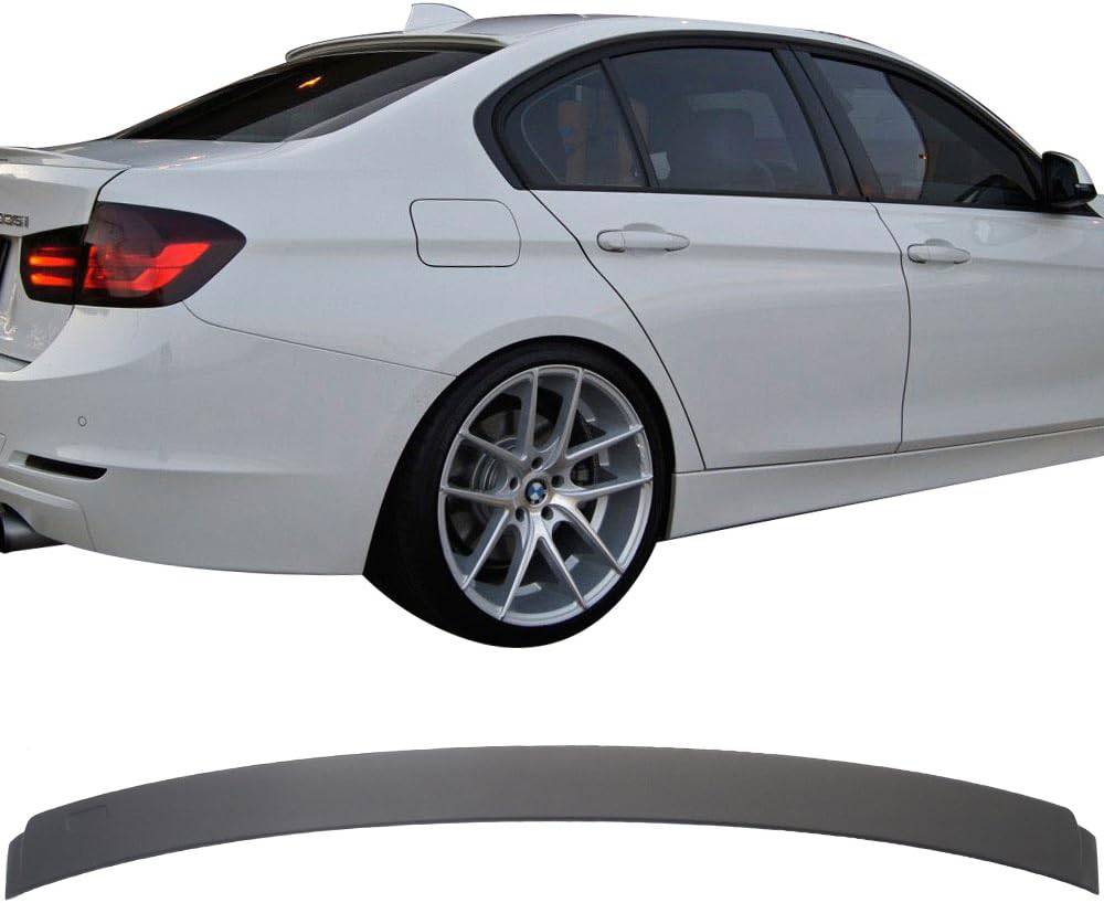 BMW F30 3 Series Roof Spoiler (2012-2018) - AC S Style Unpainted ABS Rear Wing - Perfect for Car Customization & Performance Enhancement