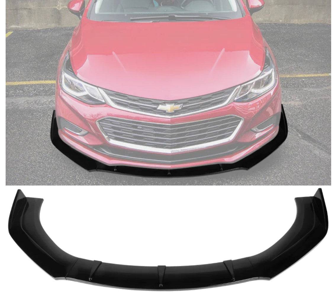2016-2018 Chevrolet Cruze Front Bumper Lip Spoiler - 3PC PP Material Aerodynamic Body Kit for Enhanced Style & Performance | Perfect for Car Enthusiasts & Street Racing