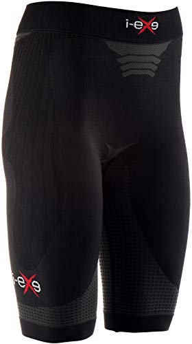 Women - Black With Grey - Shorts