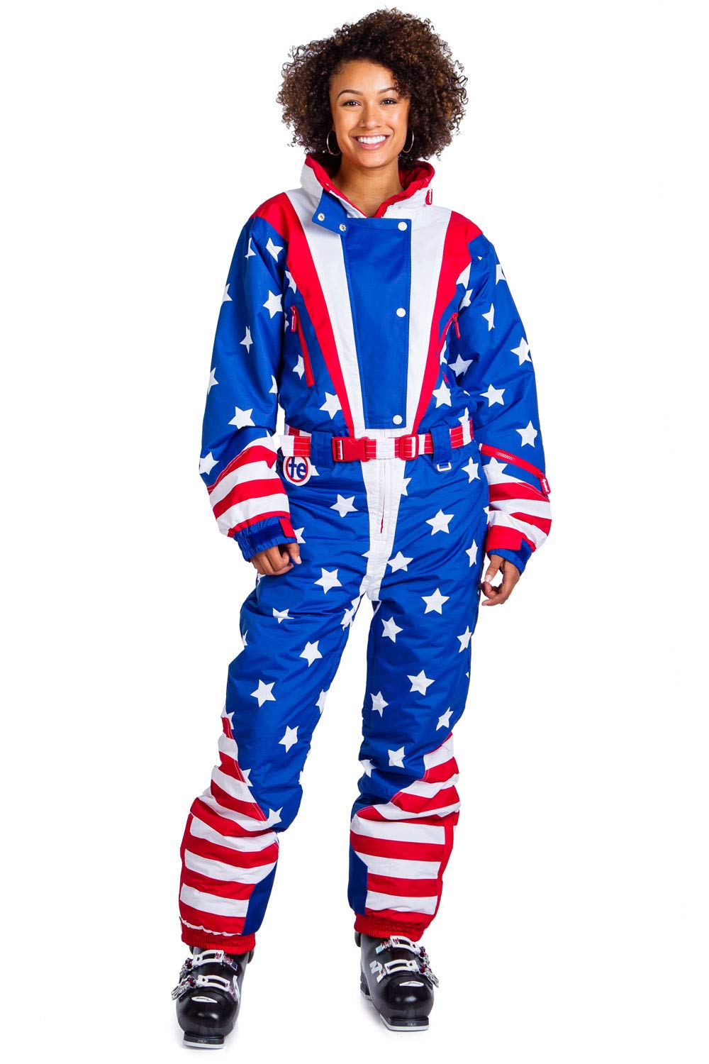 Vintage Ski Suits for Women - Bright & Bold Retro Ski Outfits by Tipsy Elves | Perfect for Winter Sports, Ski Trips & 80s Themed Parties