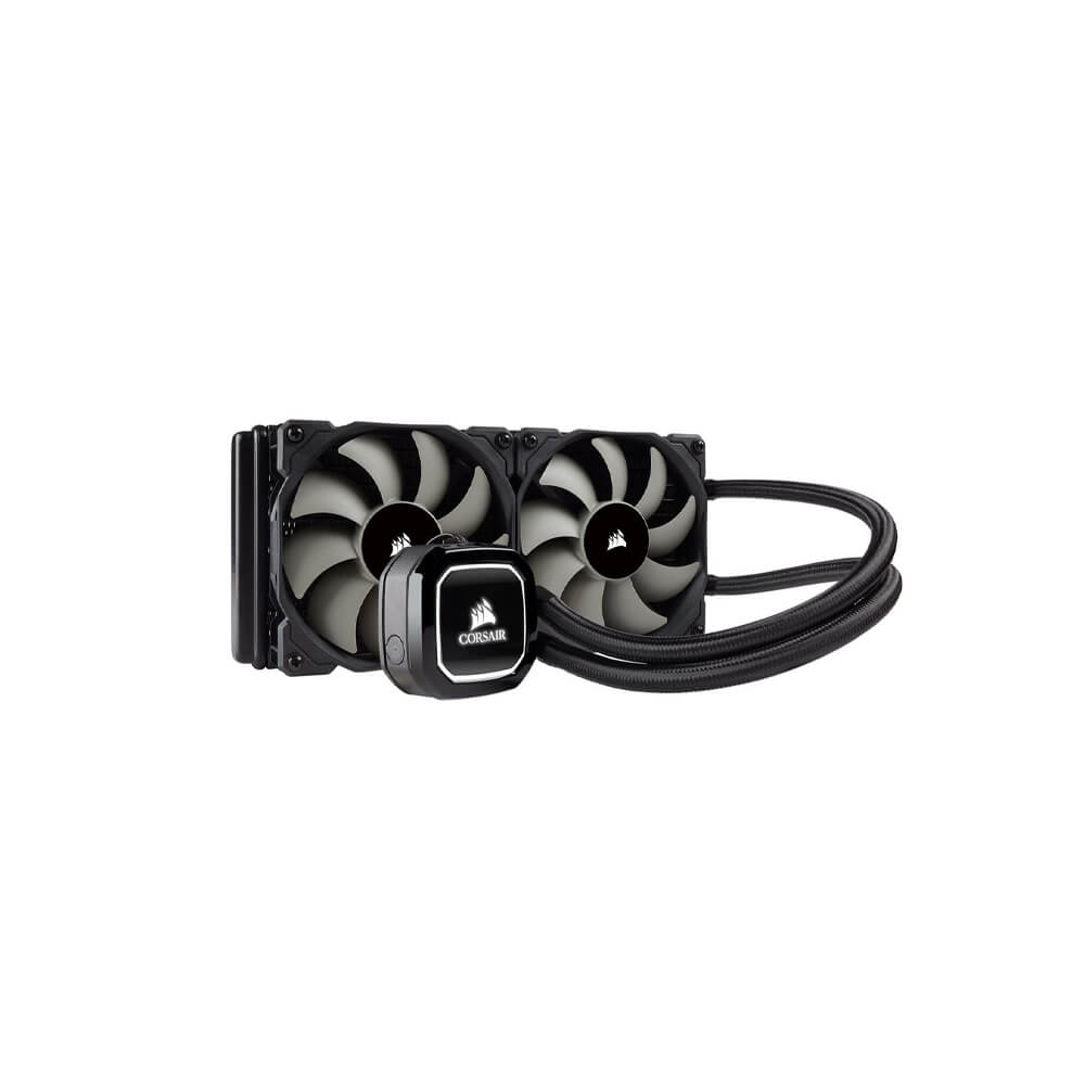 Corsair Hydro Series H100x High Performance 240mm RGB Liquid CPU Cooler - Perfect for Gaming PCs and High-End Workstations