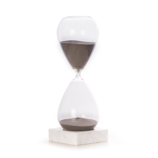 90 Minute Hand Blown Sand Timer - Premium Glass Hourglass for Time Management, Meditation & Classroom Activities - Perfect for Office, Yoga, and Study Sessions