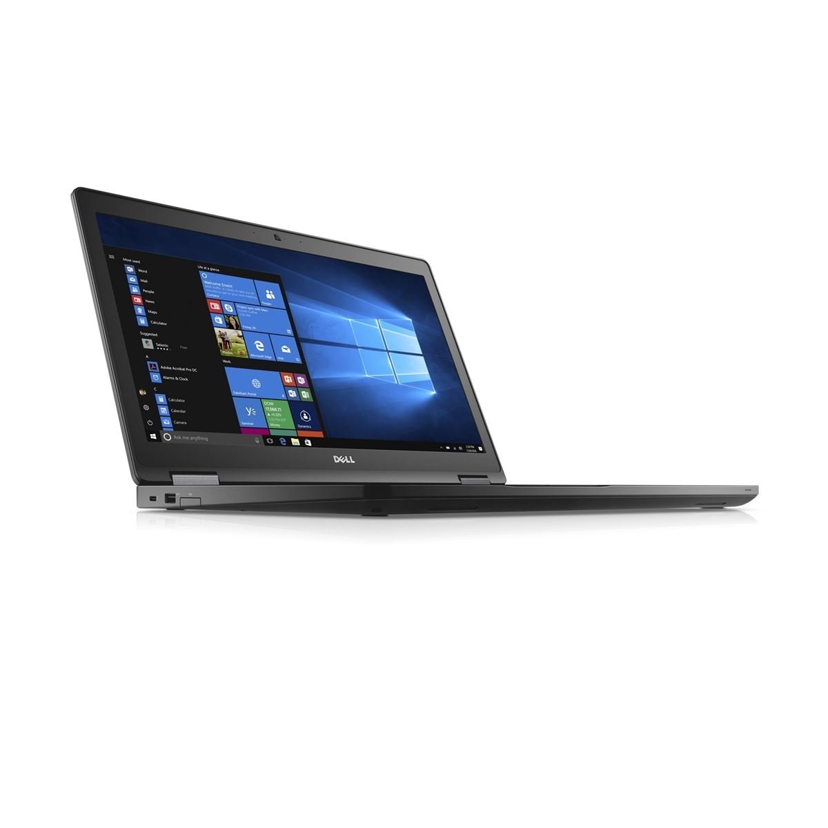Refurbished Dell Latitude 15-5580 Laptop - Intel Core i7-7600U 2.8GHz, 16GB RAM, 256GB SSD, Black | Business & Office Computing, Remote Work, Student Use
