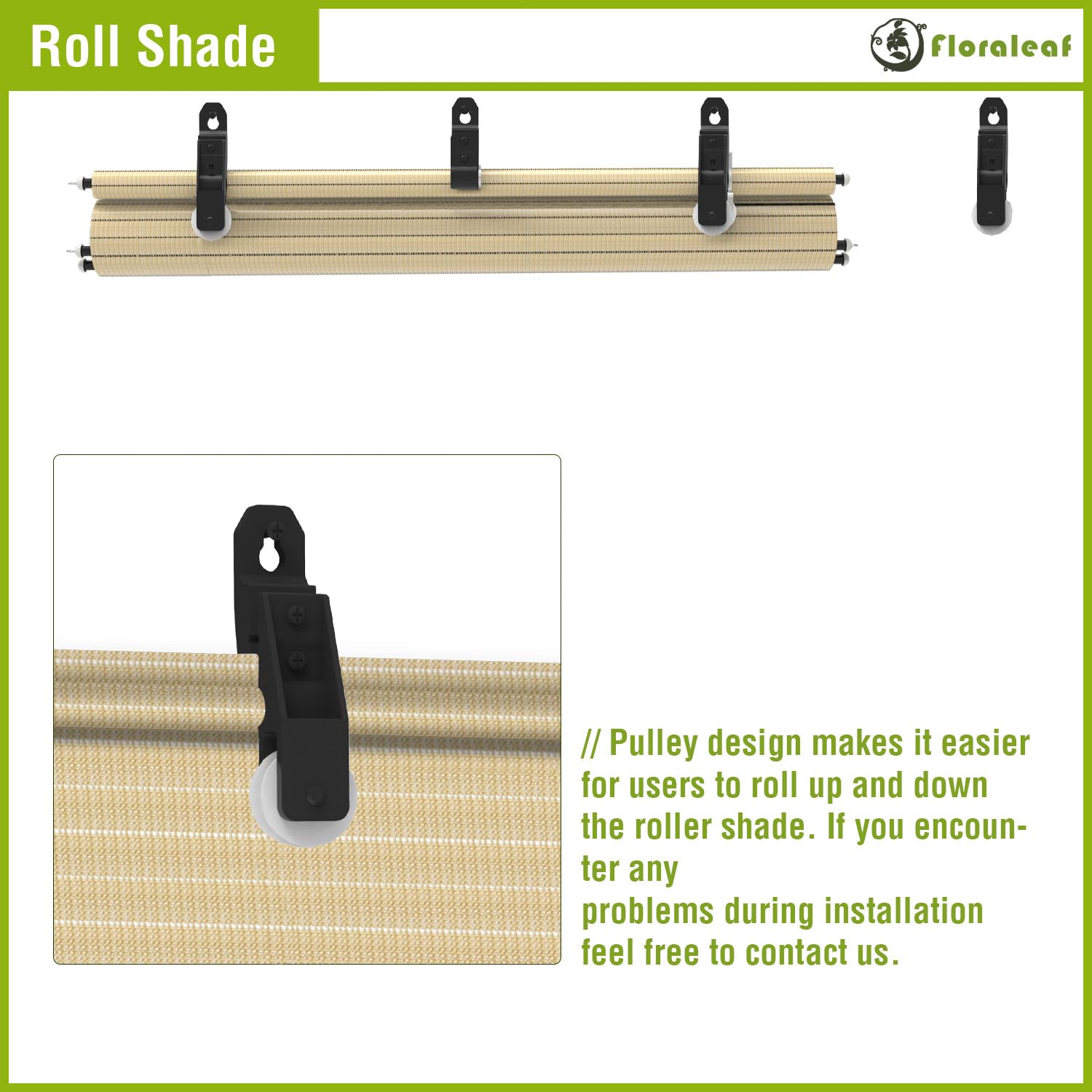 Outdoor Roller Shades 8'W x 6.5'H - Beige Hollow Out Sunshade Window Blinds for Porch, Deck, Patio, Balcony & Pergola - UV Protection & Privacy Screen - Perfect for Backyard, Gazebo and Outdoor Living Spaces