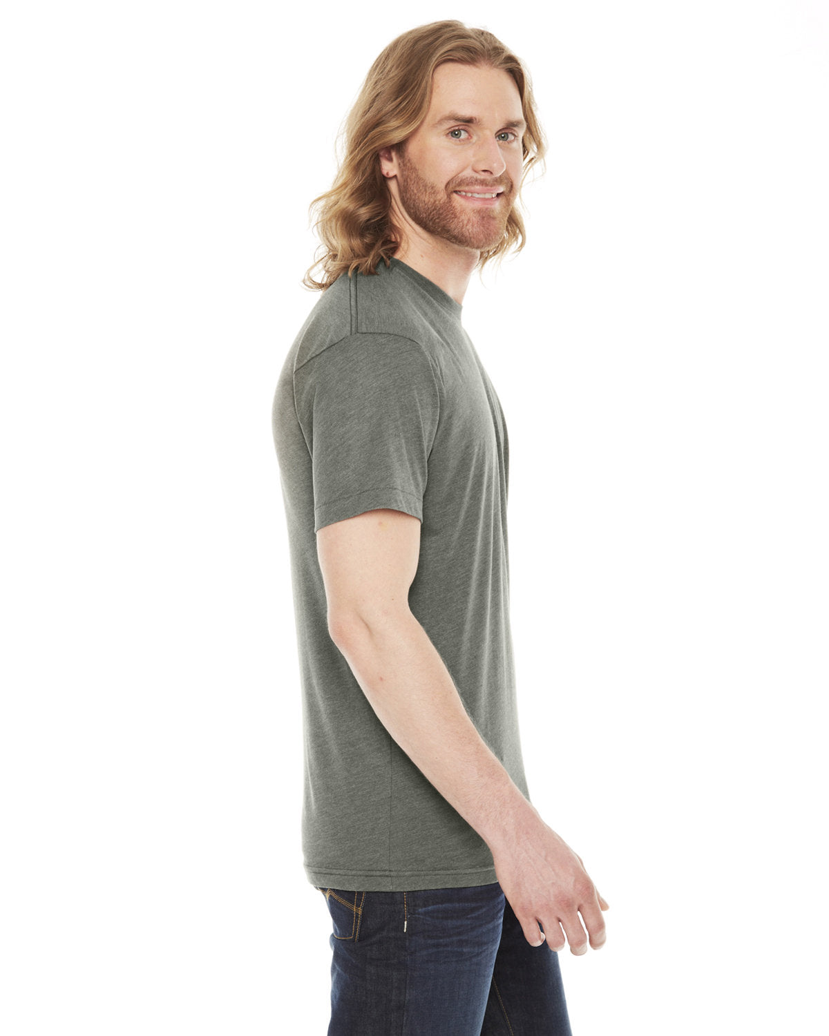 American Apparel BB401W Unisex Classic T-Shirt - Soft Cotton Crewneck Tee for Men & Women | Perfect for Casual Wear, Layering & Everyday Outfits