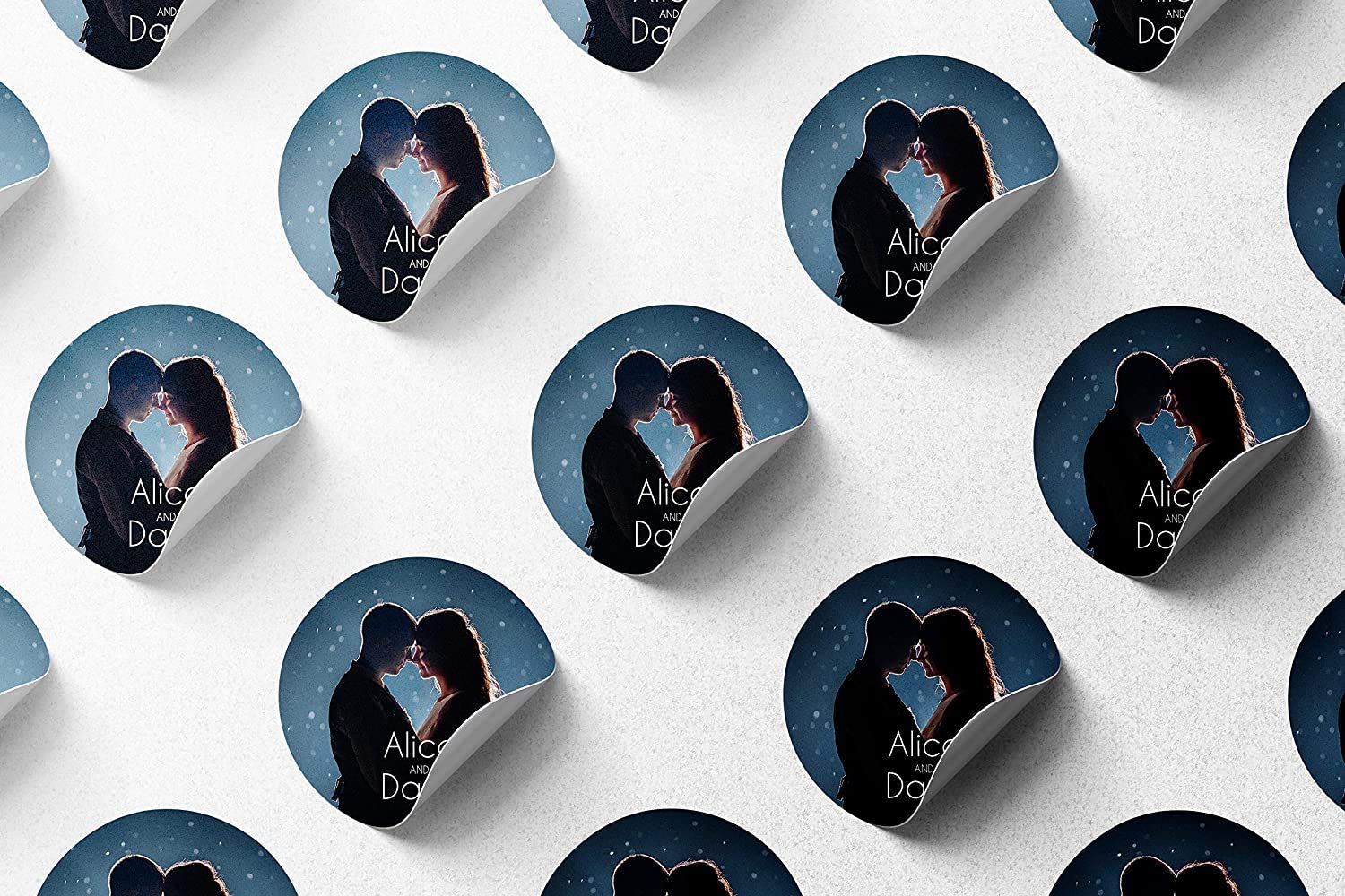 240 Premium Custom Uncoated Paper Stickers - 2.5 Inch Round Personalized Labels for Business with Logo, Name & Images | Perfect for Product Packaging, Branding & Marketing Materials