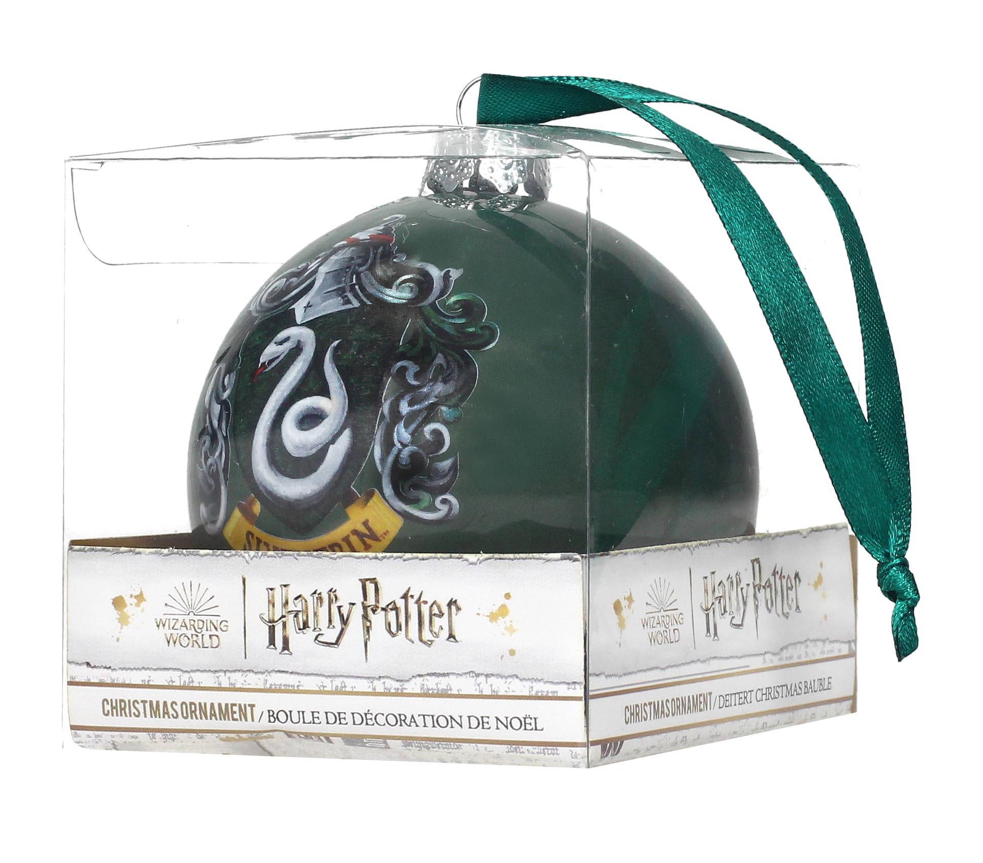 Harry Potter Slytherin House Collectible Ornament - Official Licensed Decor for Christmas Tree, Gifts, and HP Fans Collection