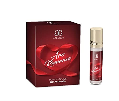 Aro Romance Long Lasting Pocket Perfume - Alcohol-Free Herbal Attar with Heart-Touching Fragrance (6ml) | Perfect for Daily Wear, Special Occasions & Gift Giving