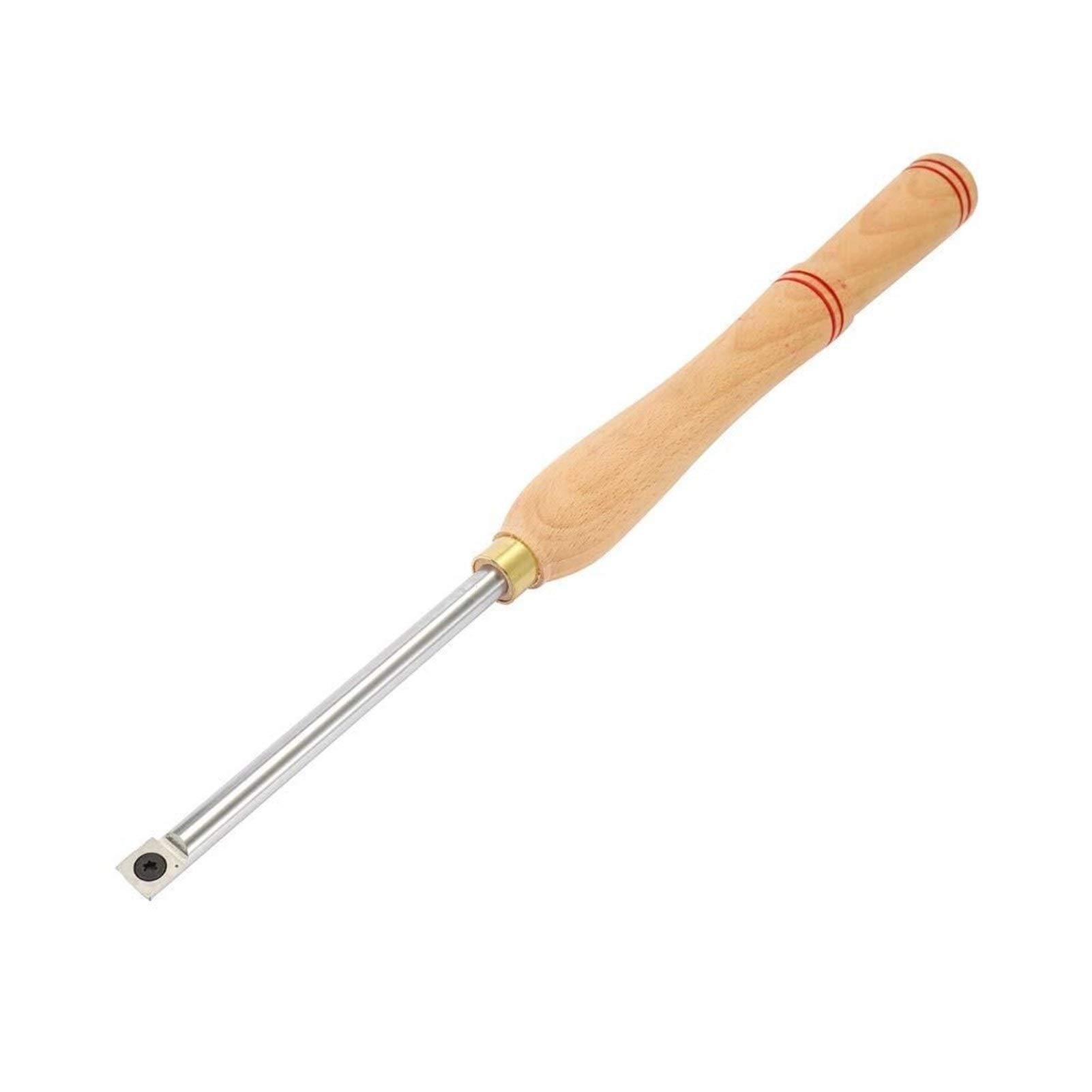 Premium Carbide Mini Turning Tool Set - High-Quality Alloy Steel Lathe Wood Turning Tools with Carbide Inserts & Wrench Cutter | Square Shank & Ergonomic Wood Handle for Woodworking | Perfect for DIY Projects, Furniture Making & Craftsmanship