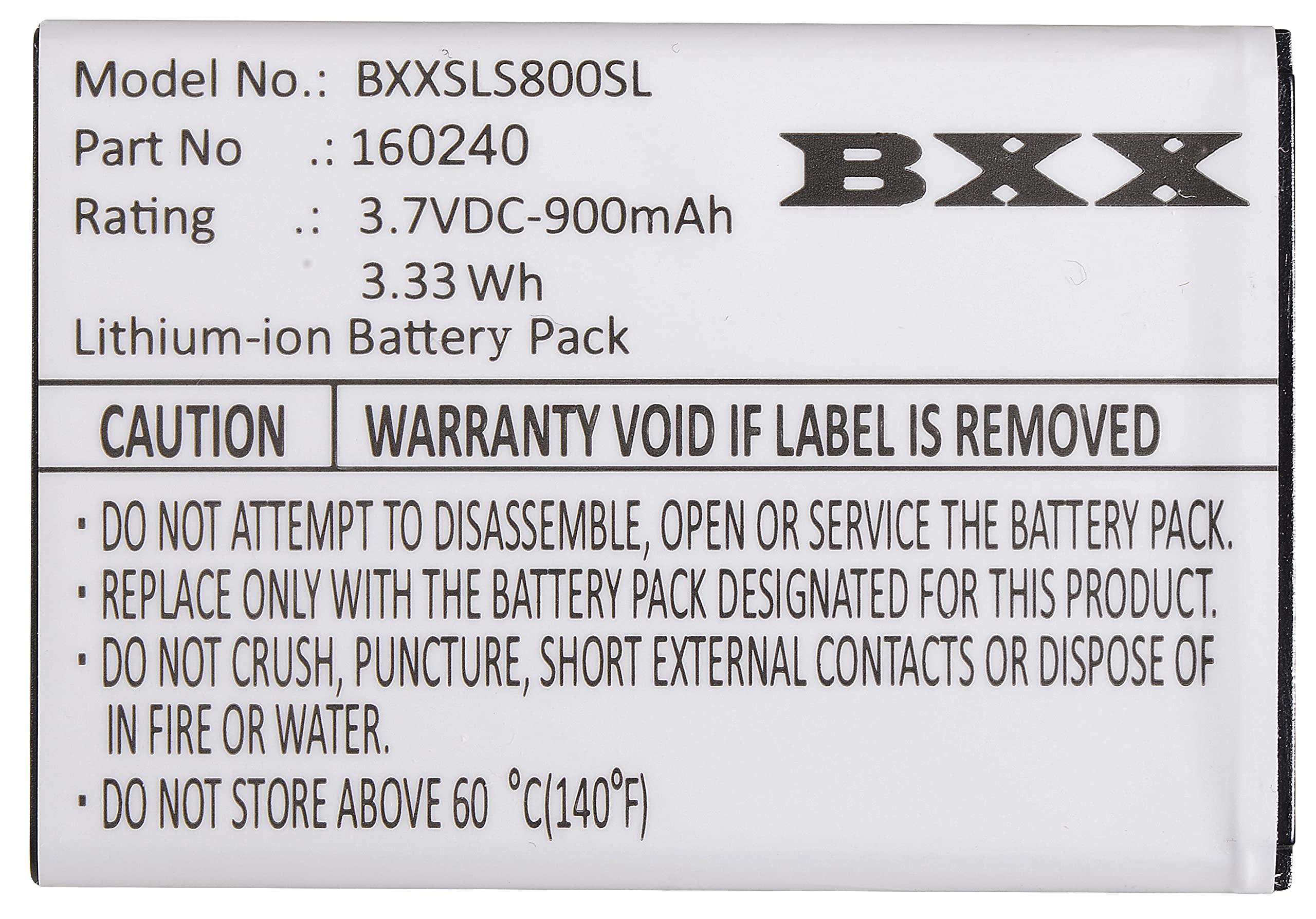 BXX 900mAh 3.7V Replacement Battery for Steelseries Arctis Pro Wireless & Siberia 800/840 Headsets - Compatible with Models 160240, 61298RX, H Wireless Gaming Headset - Perfect for Gaming, Streaming & Long Play Sessions
