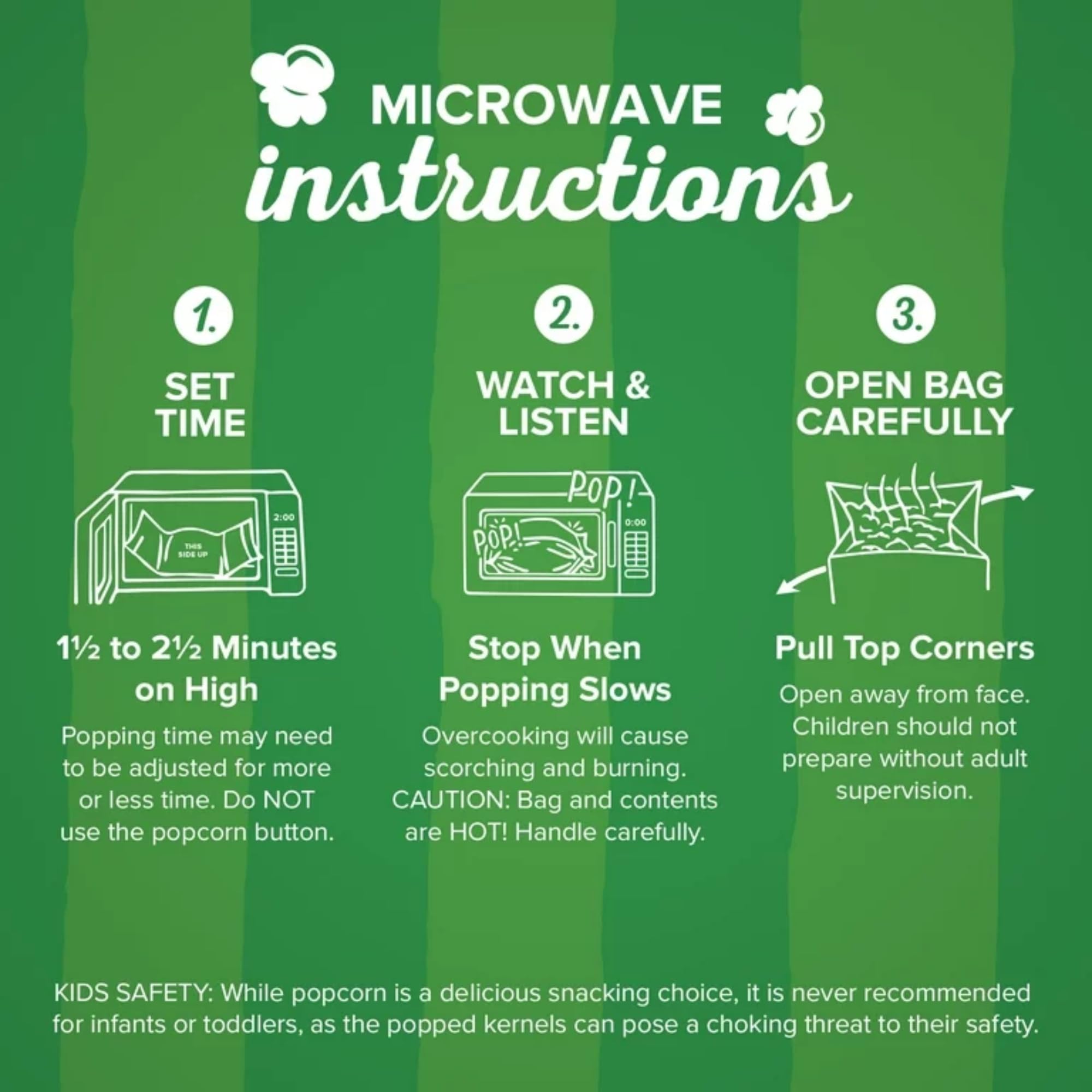 Orville Redenbacher Smart Pop Butter Microwave Popcorn - 12 Mini Bags with Reusable Snack Pouch & Kitchen Hack Card - Perfect for Movie Nights, Office Snacks, and School Lunches