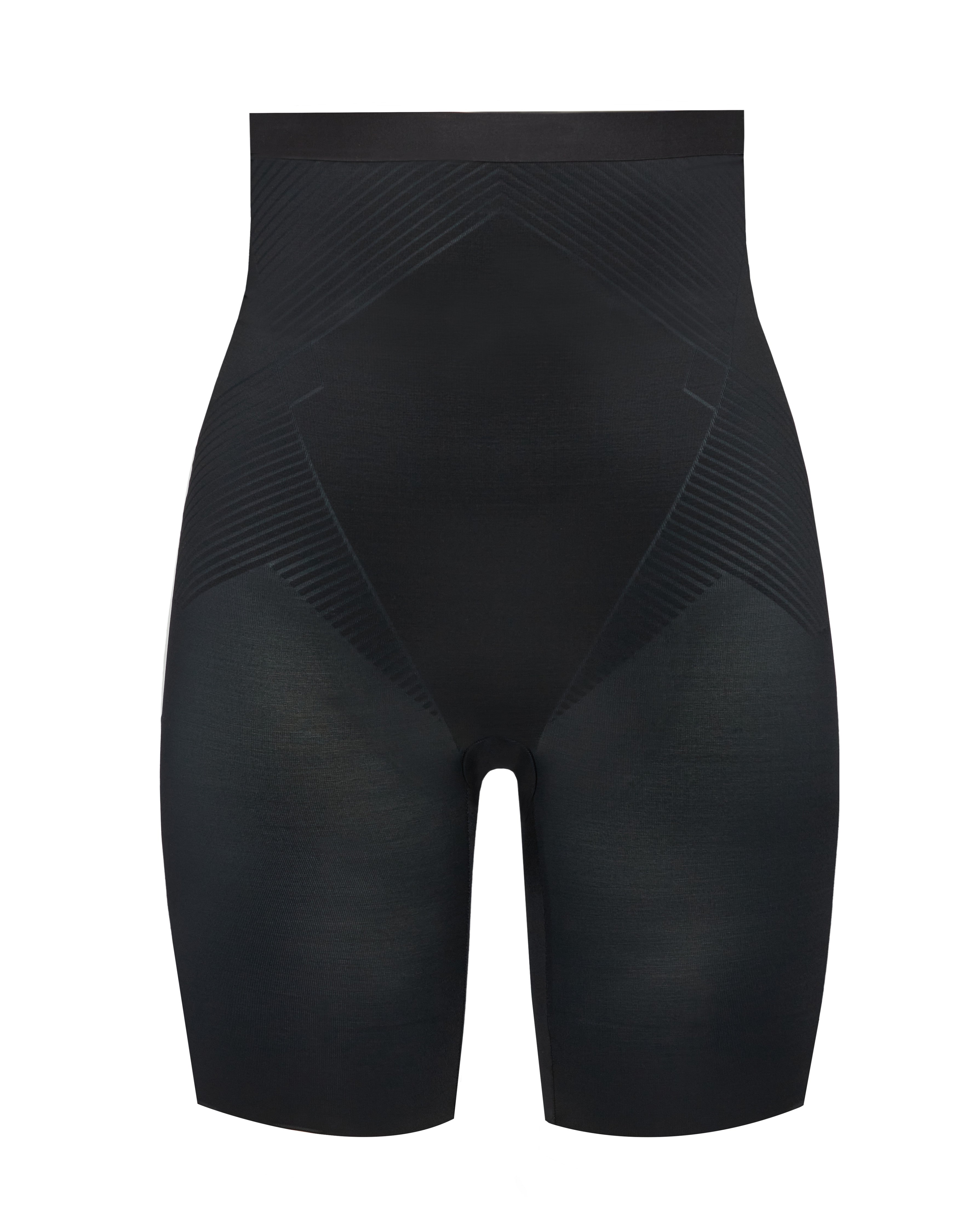 SPANX Shapewear Invisible High Waisted Mid Thigh Shorts - Slimming Body Shaper for Women | Perfect for Dresses, Work & Everyday Wear