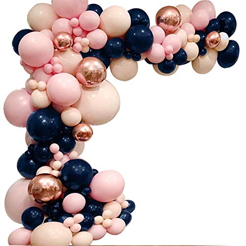 Pink Dark Blue Nude