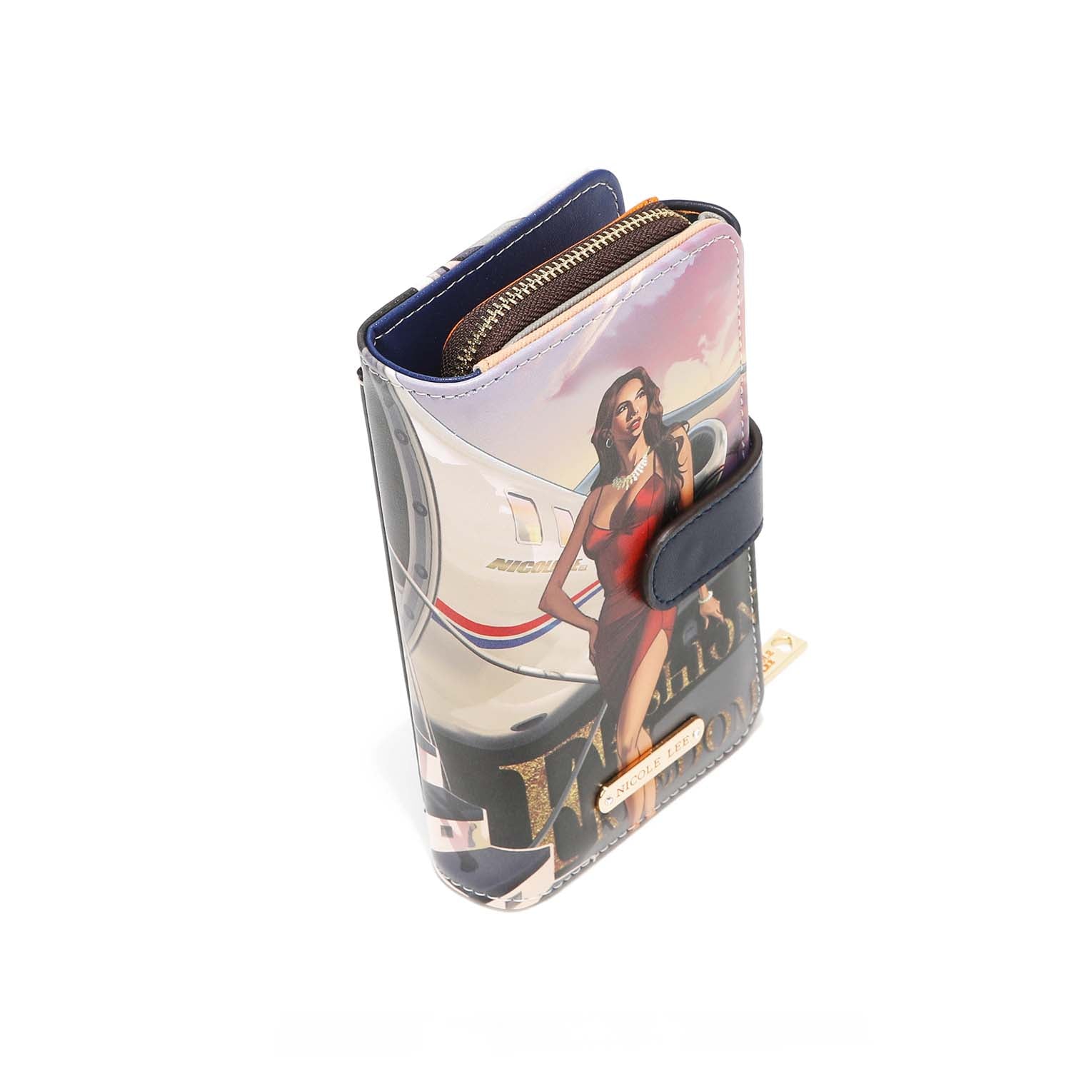 2-Piece Fashion Accessories Set - Stylish Watch & Crossbody Phone Case Wallet for Women | Perfect for Travel, Shopping, and Everyday Use