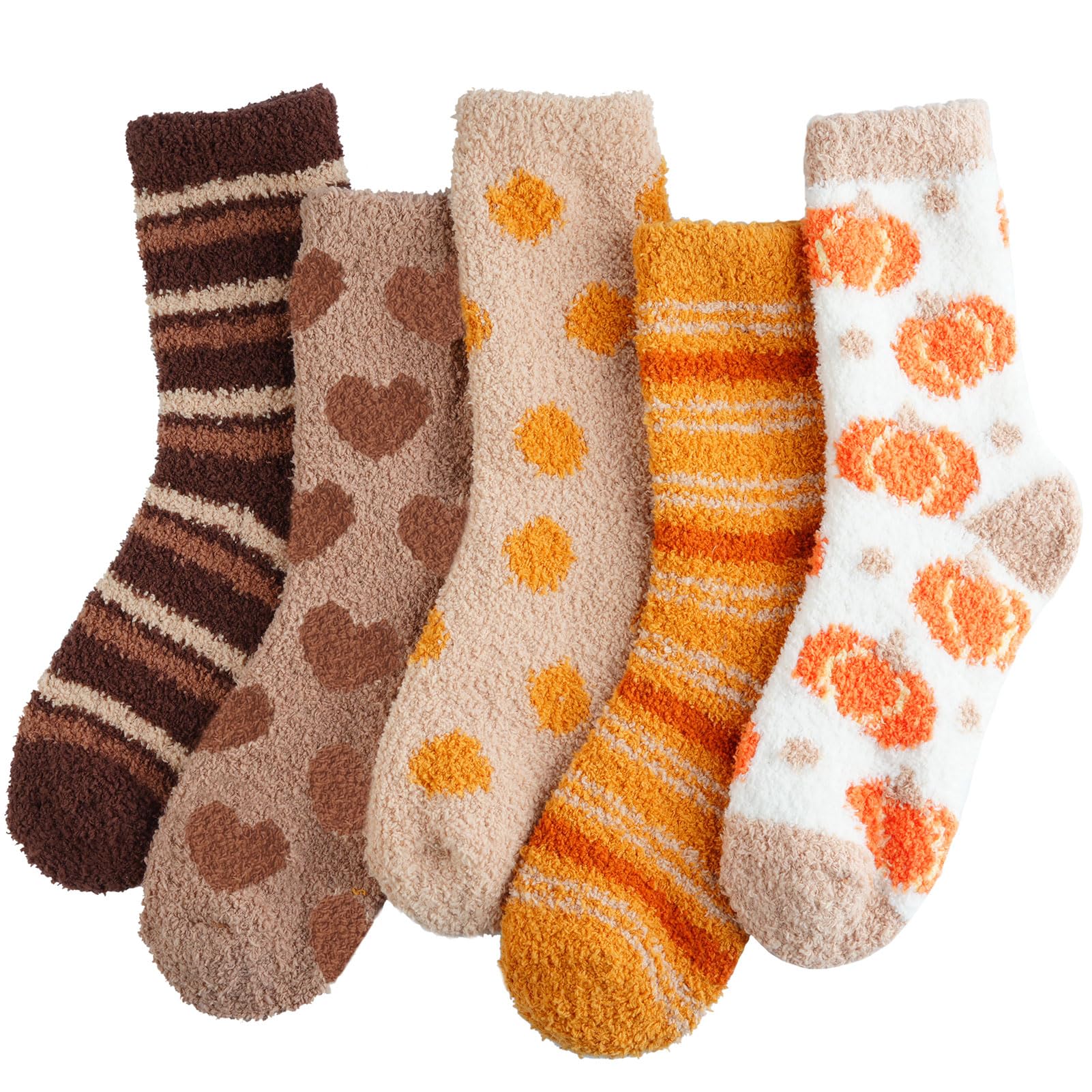 Cozy Fuzzy Socks for Women - Ultra Soft Fluffy Winter Slipper Socks | Perfect for Fall, Thanksgiving & Christmas Gifts | Great for Lounging at Home, Cold Weather & Holiday Comfort