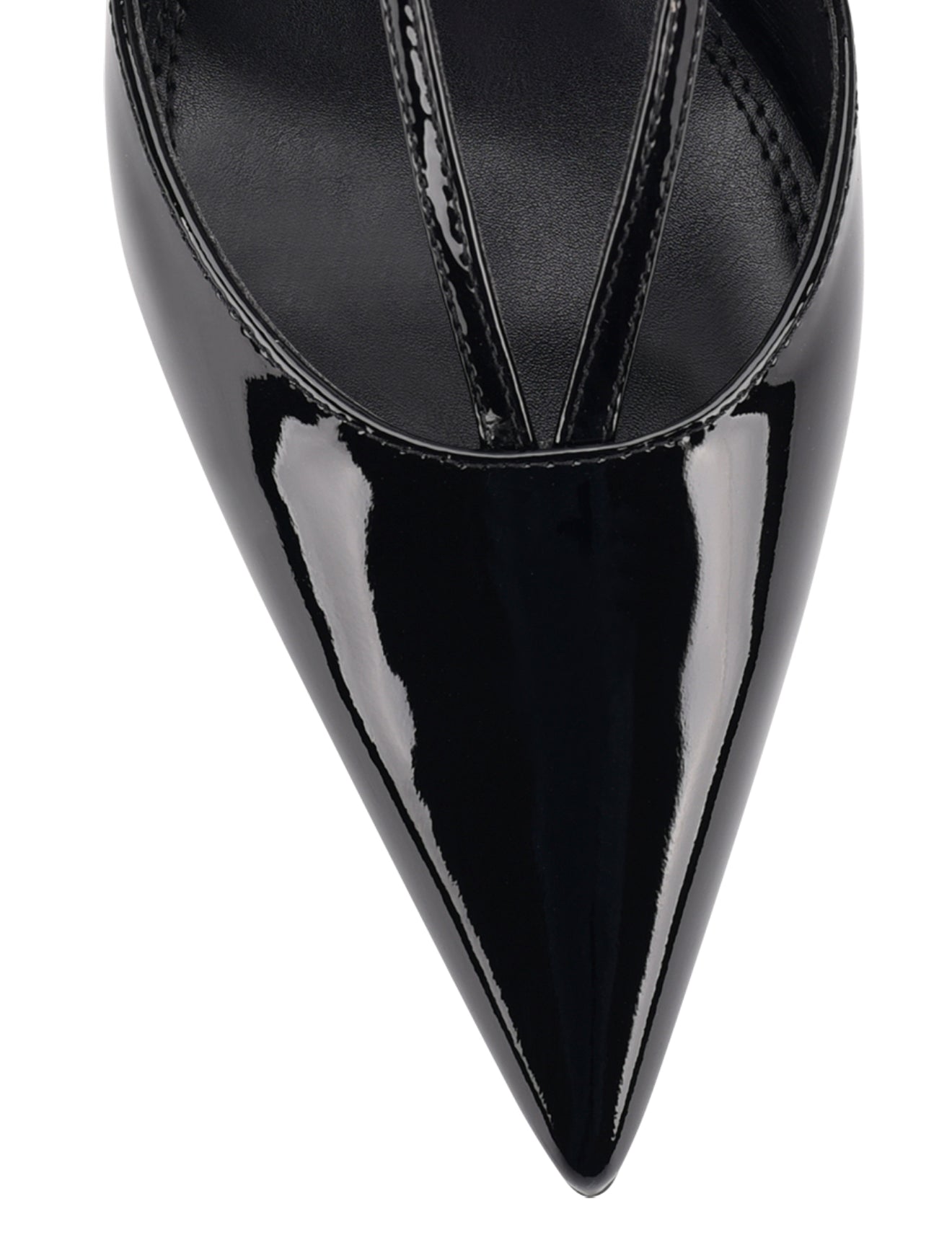 Dreamer Slingback Kitten Heels - Black Patent Leather Women's Shoes | Comfortable Low Heels for Work, Party & Daily Wear