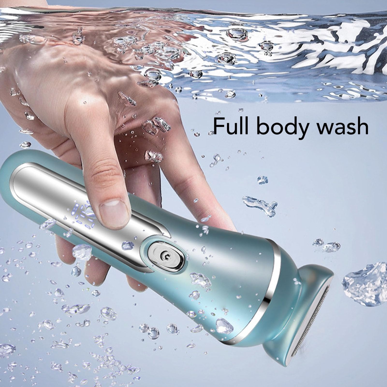 Women's Electric Shaver & Epilator Kit - Painless Hair Remover for Face, Chin, Arms, Legs, Armpit & Bikini Area | USB Rechargeable Wet/Dry Trimmer with Detachable Head | Perfect for Travel, Gym & Home Use