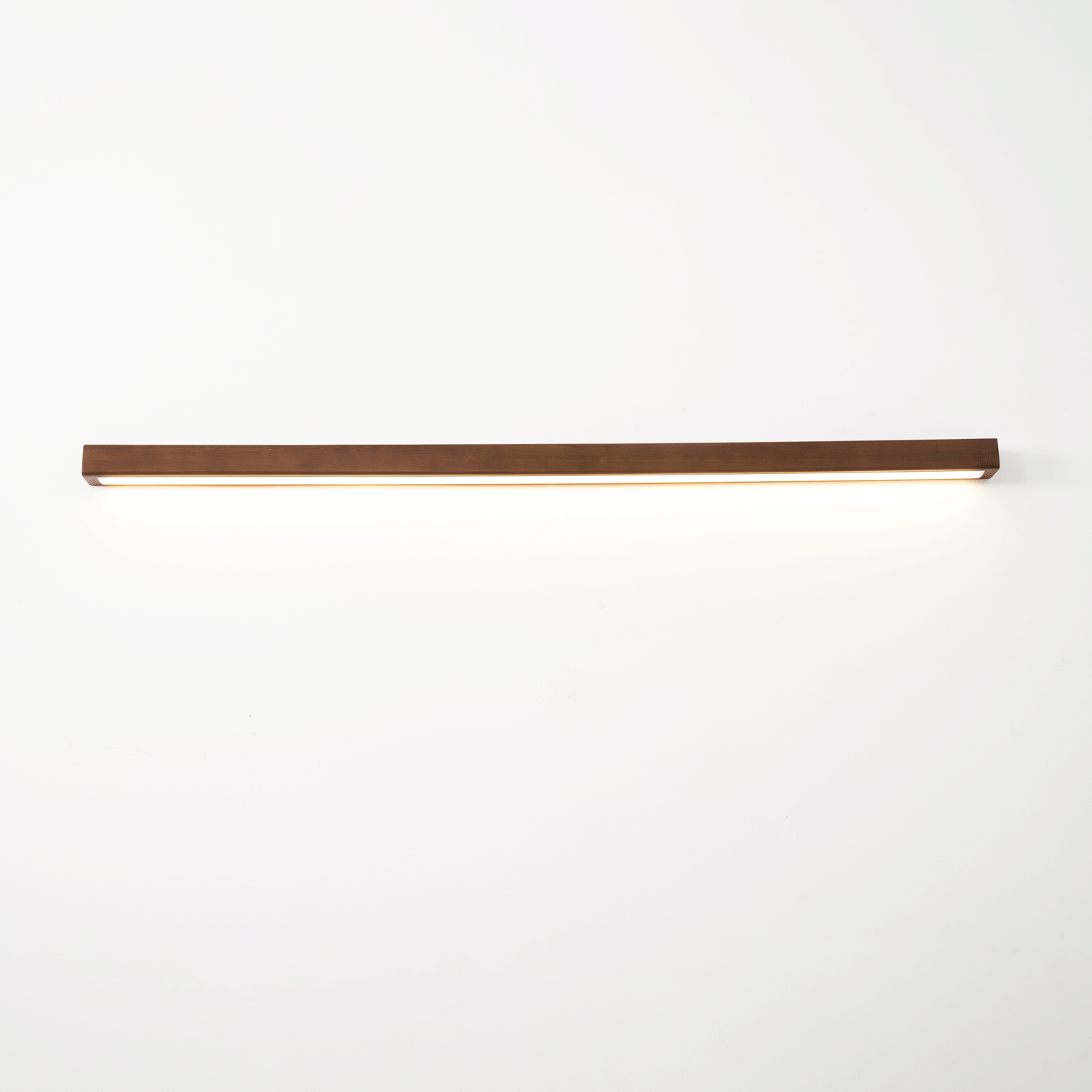 Arlo Linear Wood Wall Light - Modern Wooden LED Wall Sconce for Bedroom, Living Room & Hallway - Warm White Dimmable Lighting Fixture for Home Decor