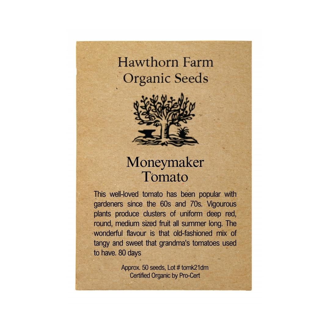 Premium Moneymaker Tomato Seeds for Planting - High Yield Heirloom Vegetable Seeds for Home Garden, Greenhouse & Container Gardening