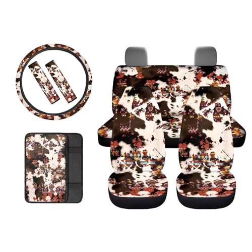 Aztec Cow Print