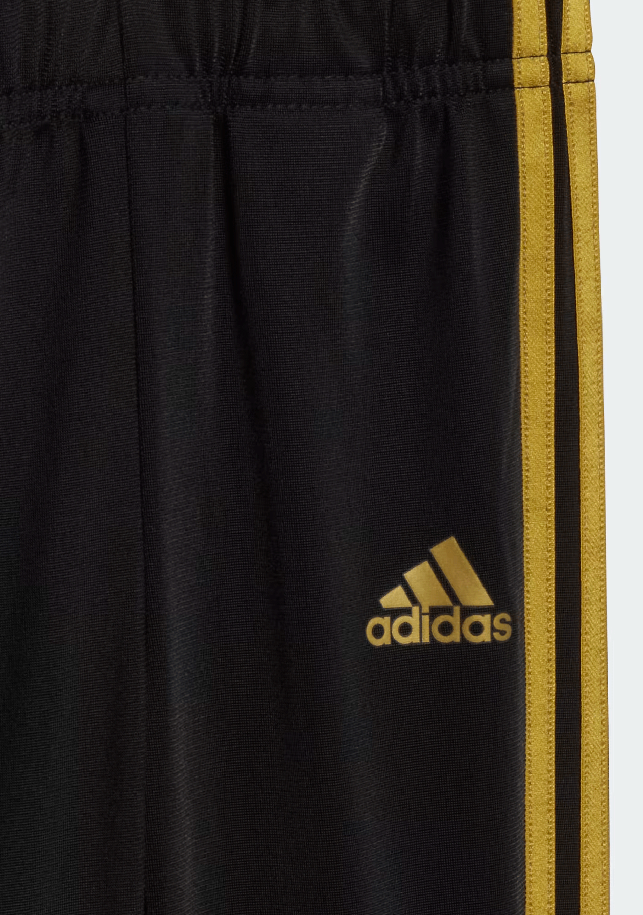 Adidas Infants Essentials Shiny Hooded Tracksuit Set - Baby Boys & Girls Athletic Jogger Outfit for Playtime & Casual Wear