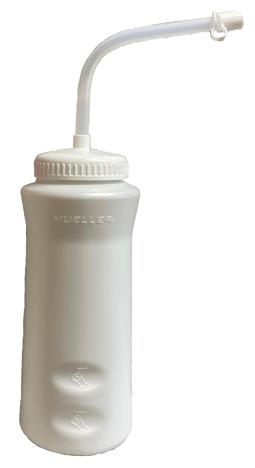 Straw Lid Water Bottle - BPA Free, Leak Proof, 20oz Insulated Stainless Steel Tumbler with Handle for Gym, Hiking & Travel (Pearl White)