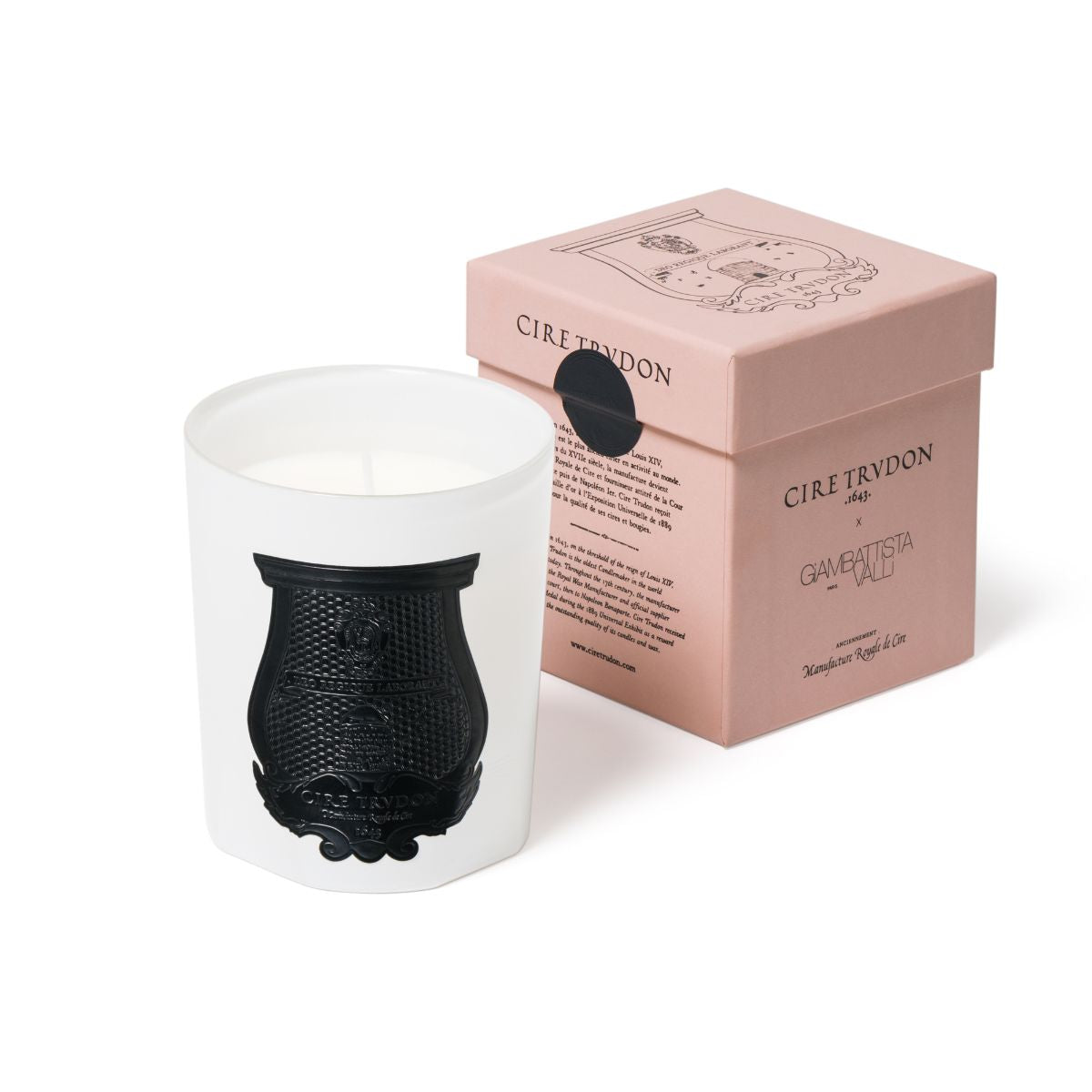 Giambattista Valli Rose Poivrée Classic Scented Candle - Luxury Home Fragrance for Living Room, Bedroom & Bathroom Decor