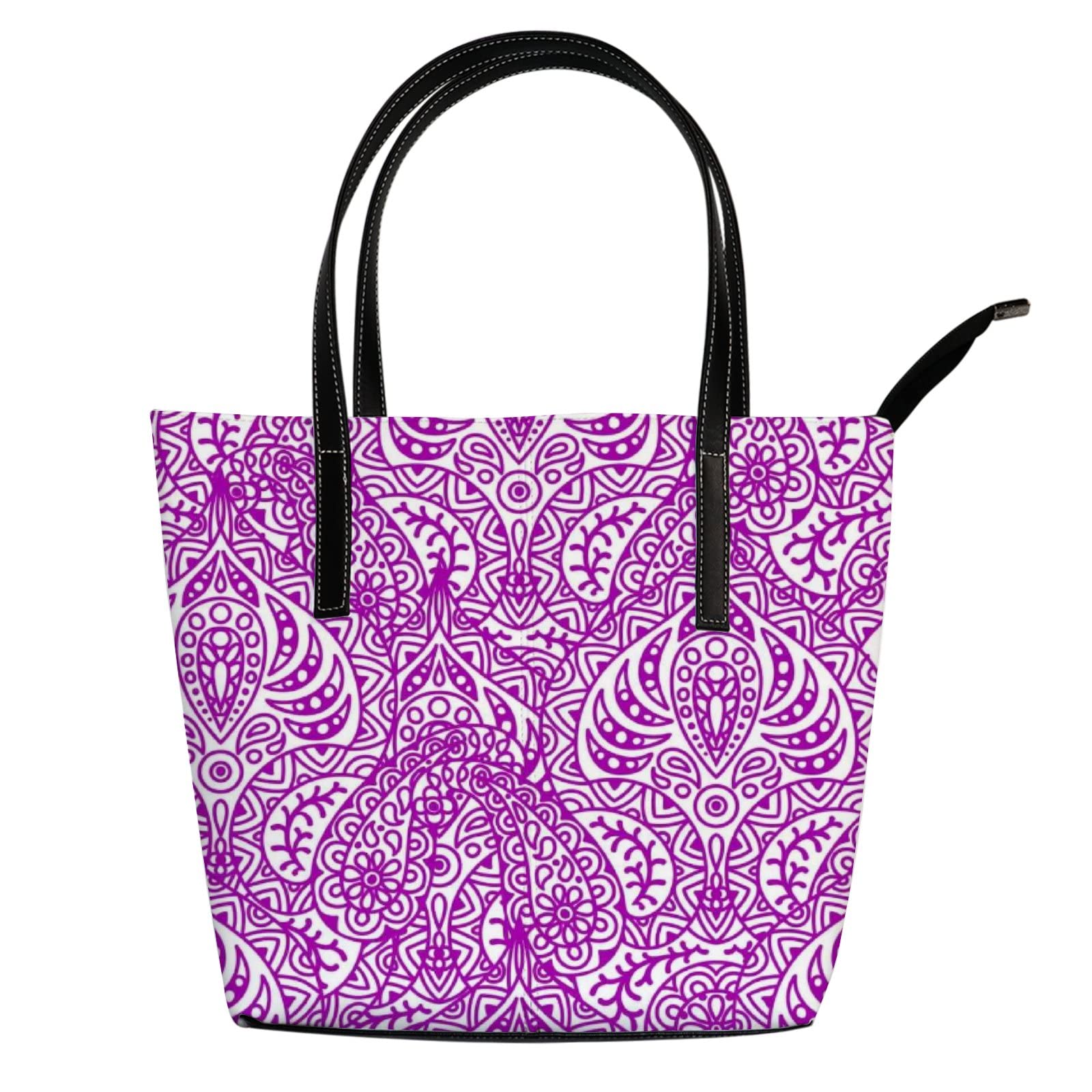 Stylish Genuine Leather Tote Bag for Women - Fashionable Crossbody Handbag with Adjustable Strap - Perfect for Work, Travel & Everyday Use