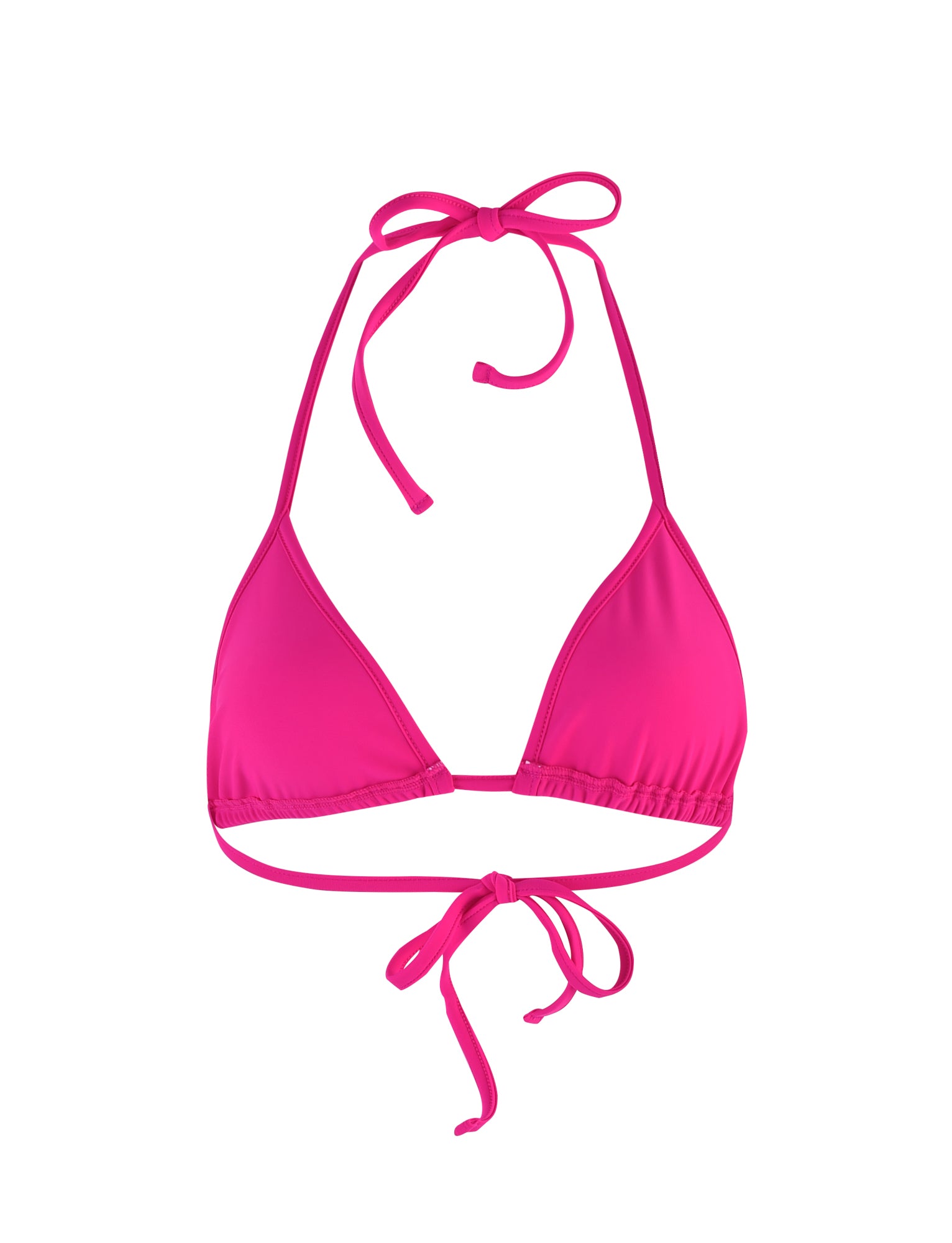 LULA BIKINI TOP - Hot Pink Women's Swimwear | Sexy Push Up Bikini Top for Beach, Pool & Summer Vacation