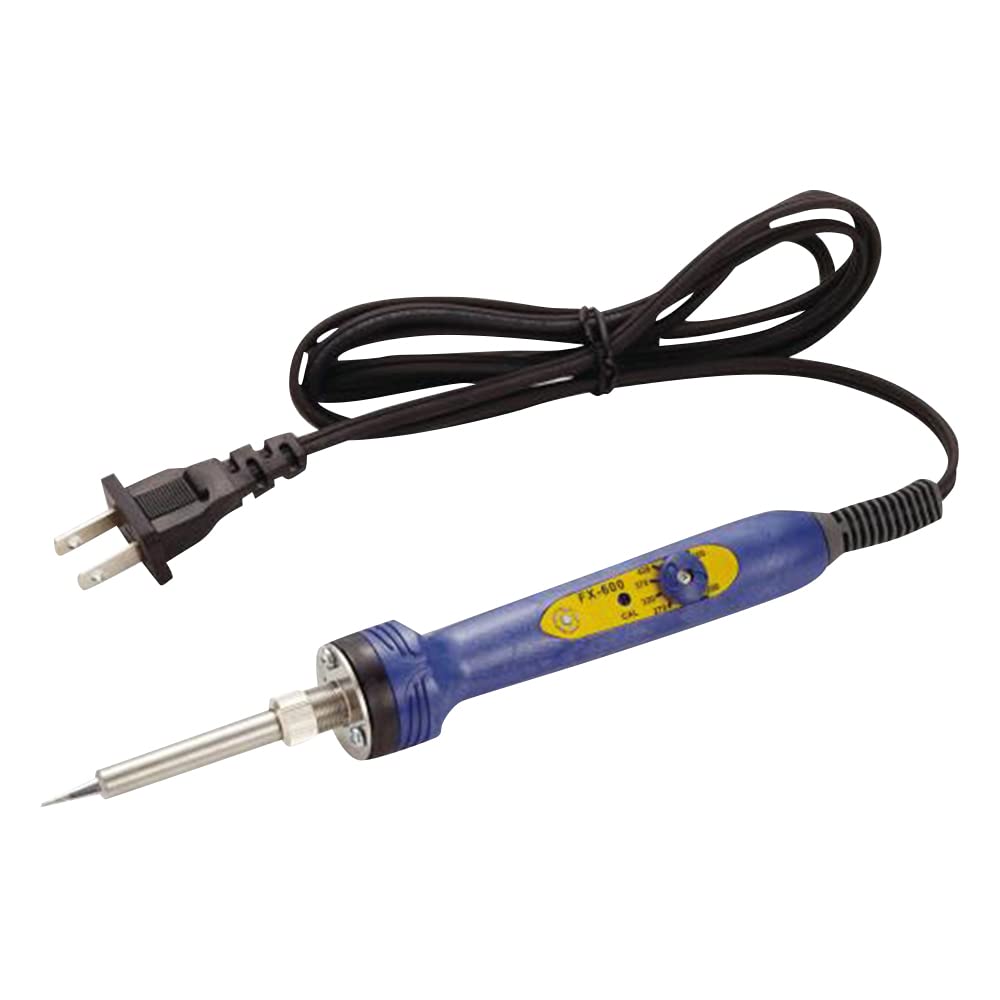 Hakko FX600 Dial Type Temperature Controlled Soldering Iron - Perfect for Electronics Repair, DIY Projects & PCB Soldering