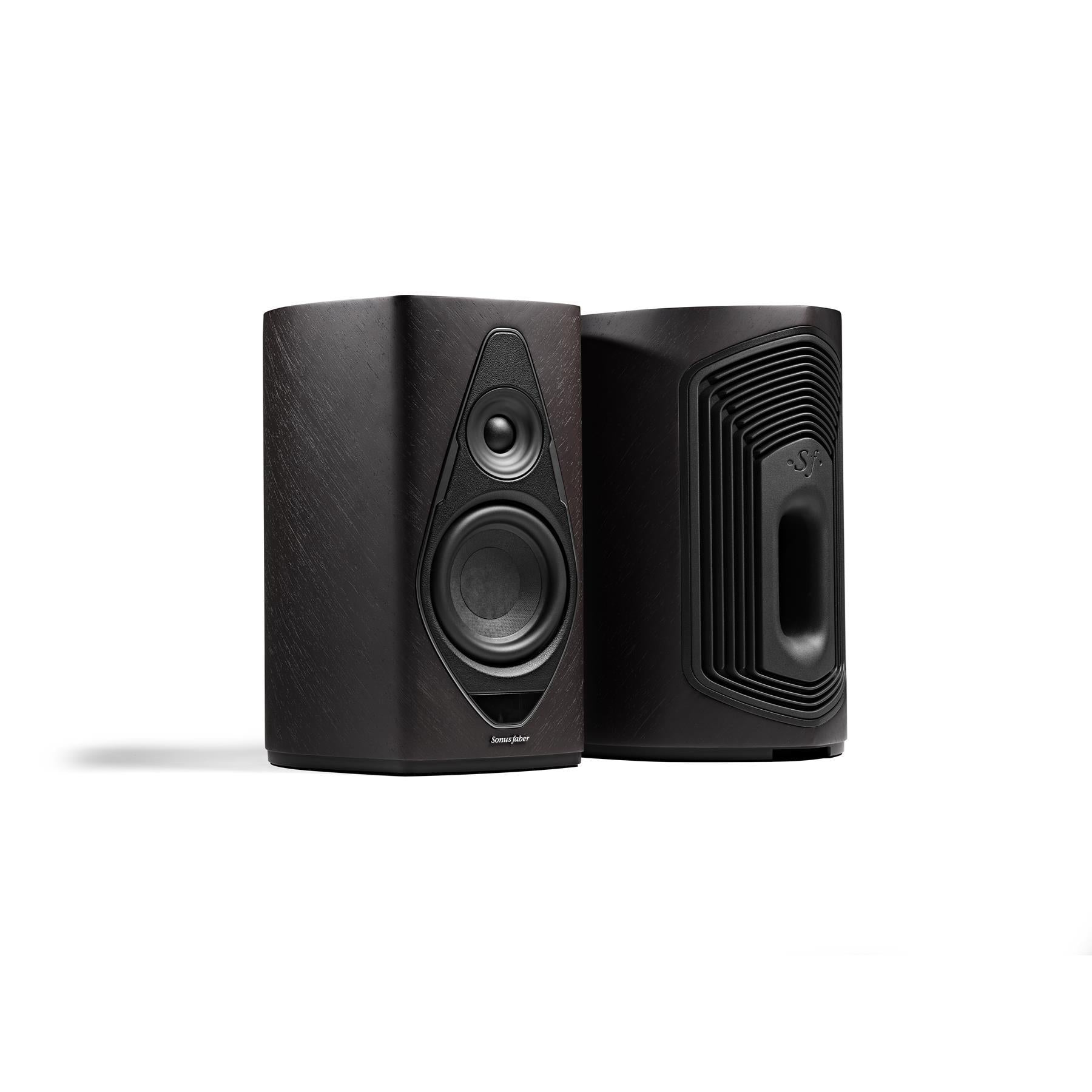 Sonus faber Duetto Active Stereo Speakers with Stands - Premium Wireless Bookshelf Speakers for Home Theater, Music Studio & Office | Hi-Fi Sound System with Bluetooth Connectivity
