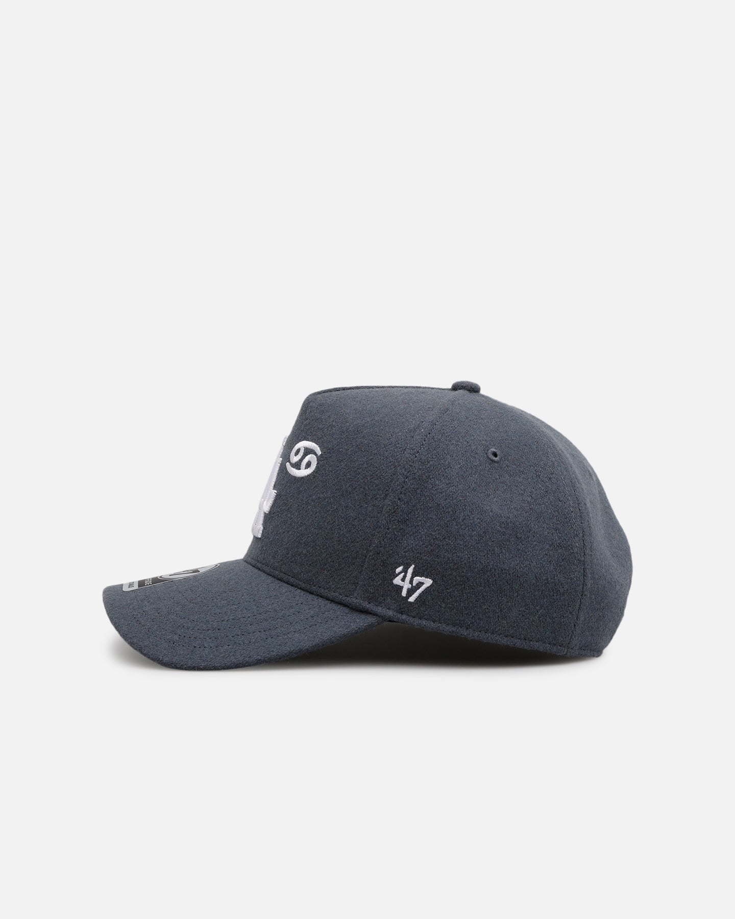 47 Brand Los Angeles Dodgers 'Zodiac' Cancer Snapback Hat - Dark Grey Adjustable Baseball Cap for Men & Women - Perfect for Baseball Games, Streetwear Fashion and Sports Fans